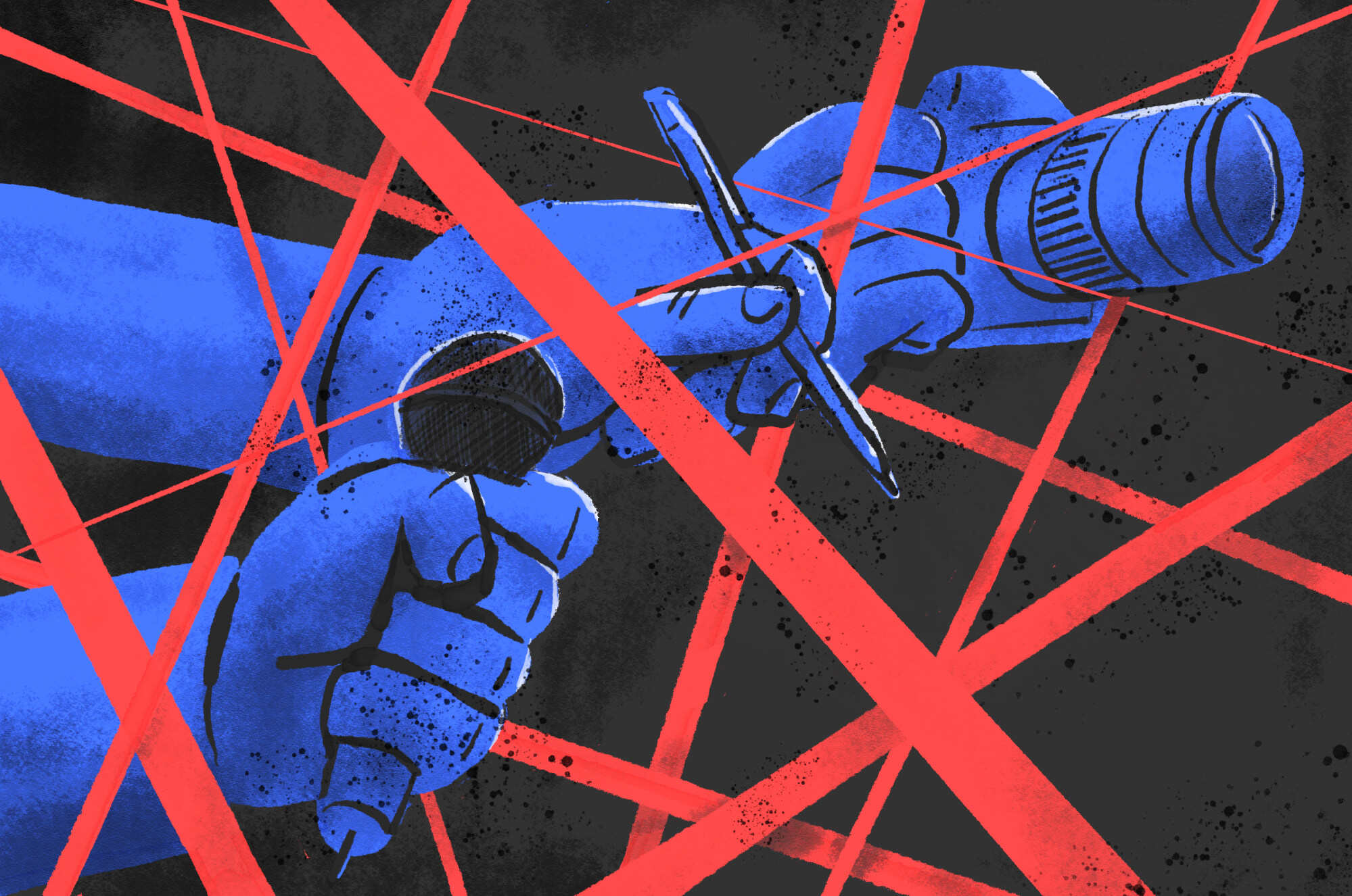 How would a fake news law affect press freedom in Hong Kong? Illustration: Brian Wang