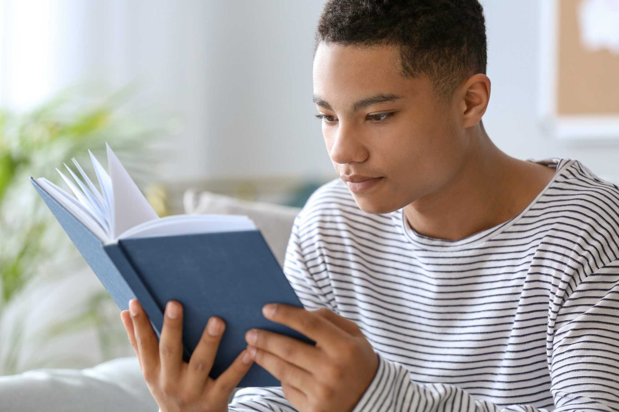 If you’re feeling stressed, one student suggests finding an interesting book to immerse yourself in. Photo: Shutterstock