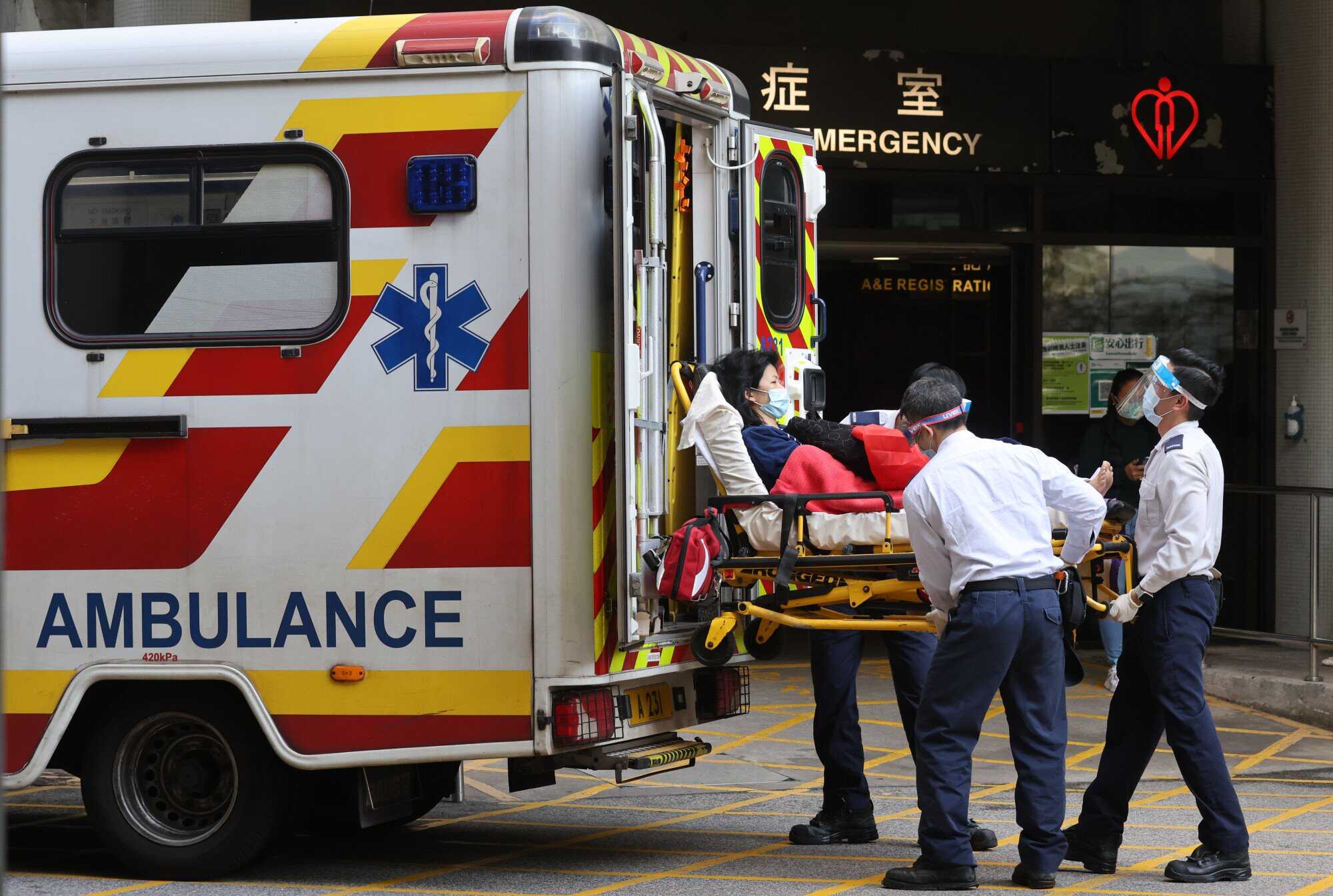 Hong Kong’s hospitals were overwhelmed during the city’s fifth wave of infections. Photo: May Tse