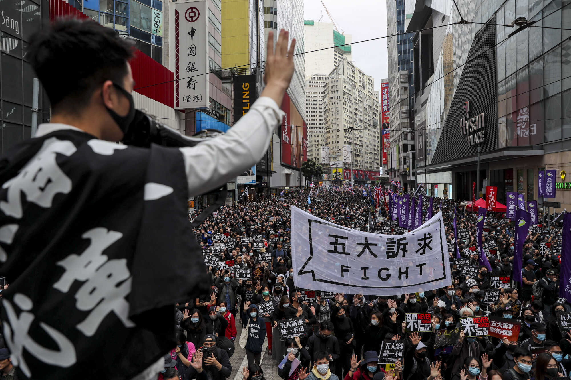 Mass democracy demonstrations in 2019 and 2020 were met with a sweeping national security law that criminalised dissent. Photo: Sam Tsang