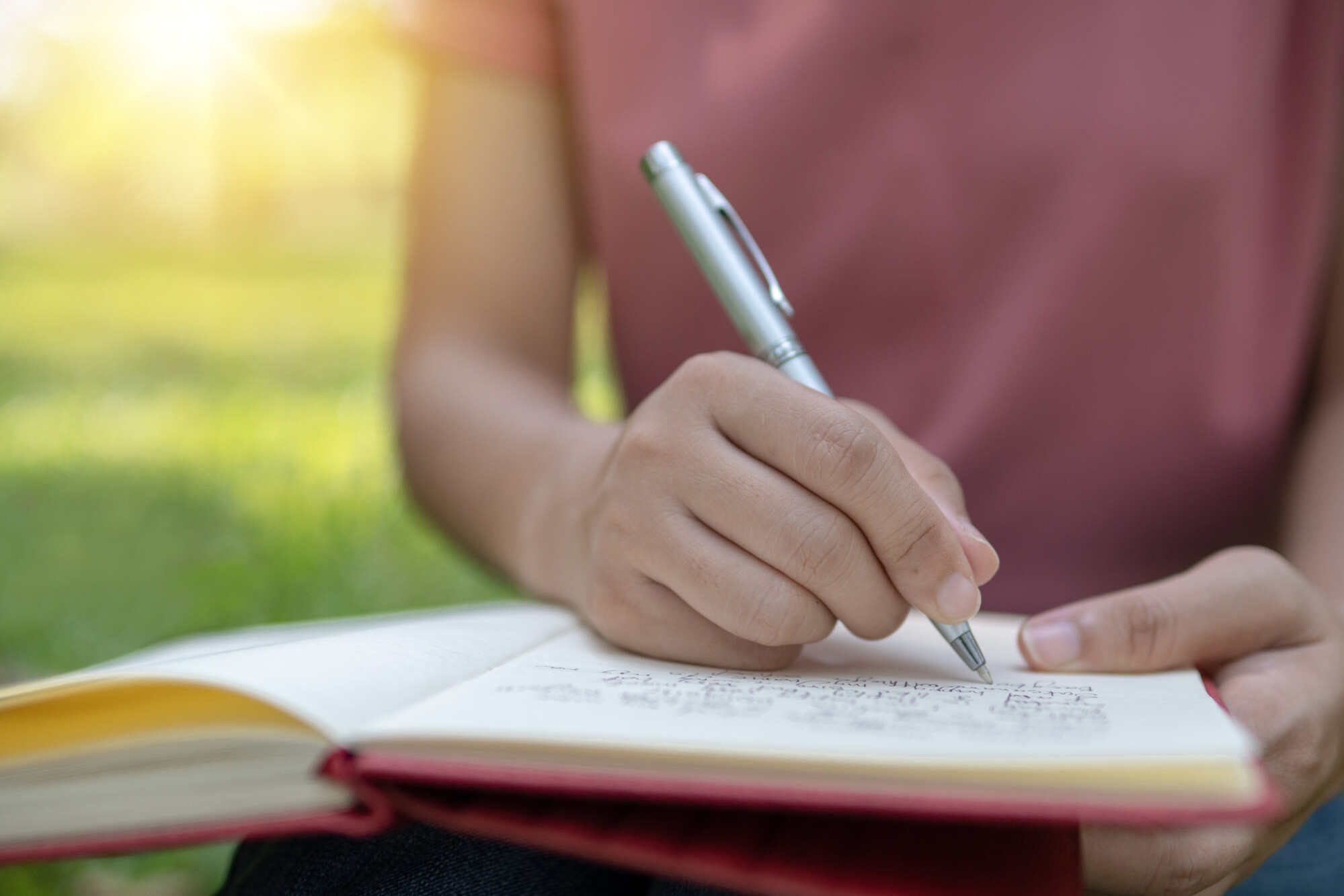 The more you practise writing poems, the more you will see improvement. Photo: Shutterstock