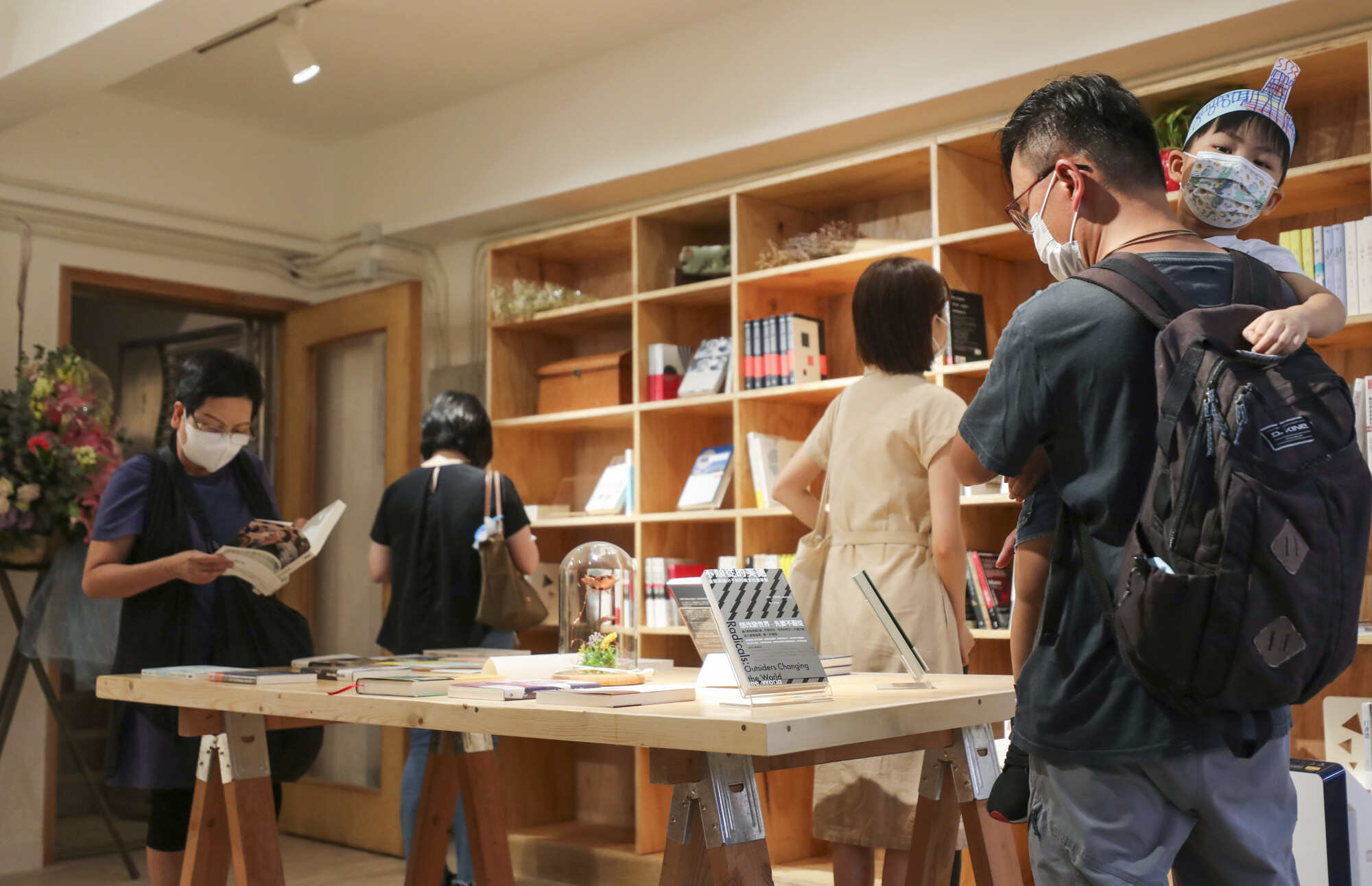 Have a Nice Stay is meant to be a social hub for Hong Kong journalists, as well as people who are interested in journalism. Photo: Xiaomei Chen.