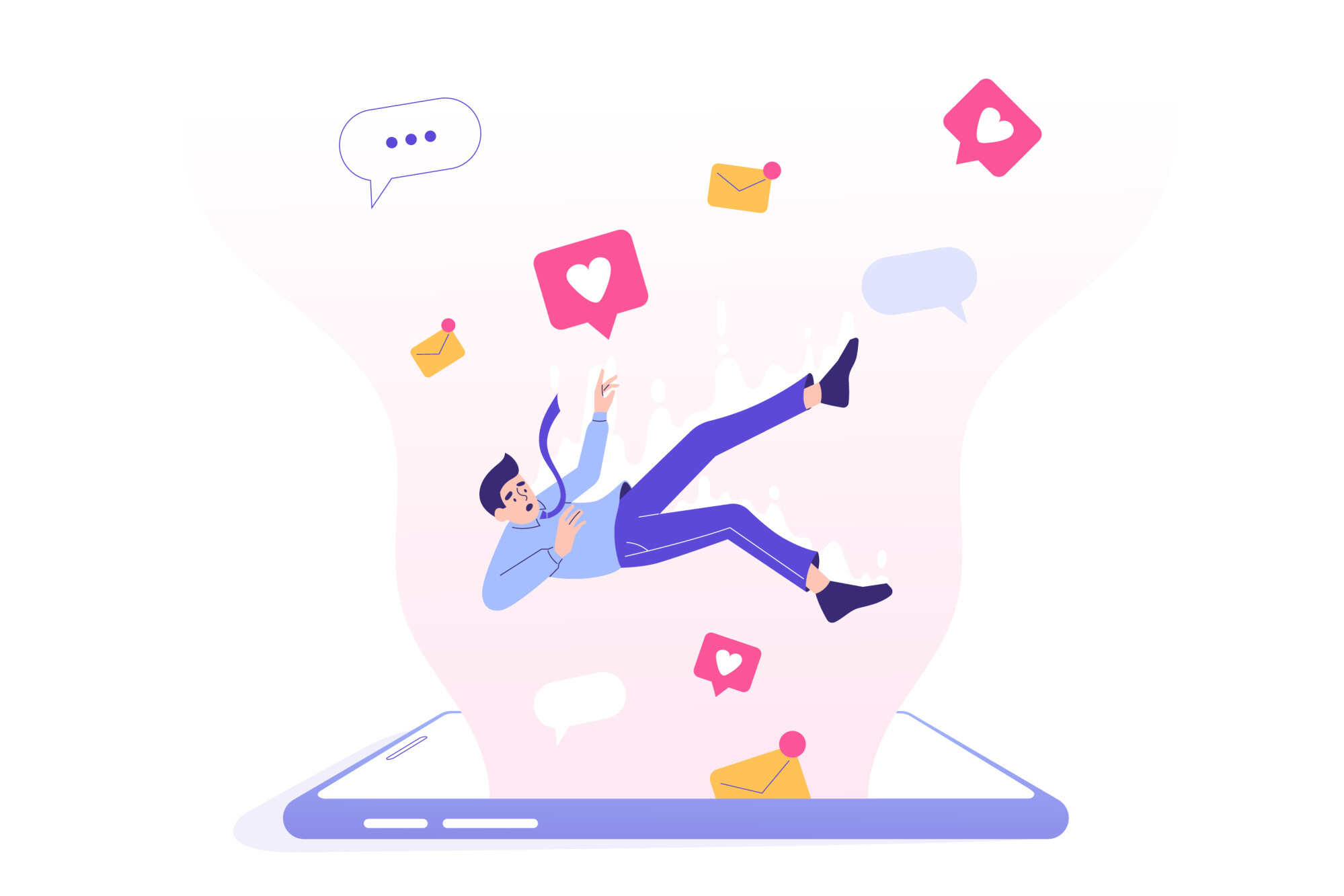 It’s very easy to get sucked into a social media rabbit hole. Photo: Shutterstock