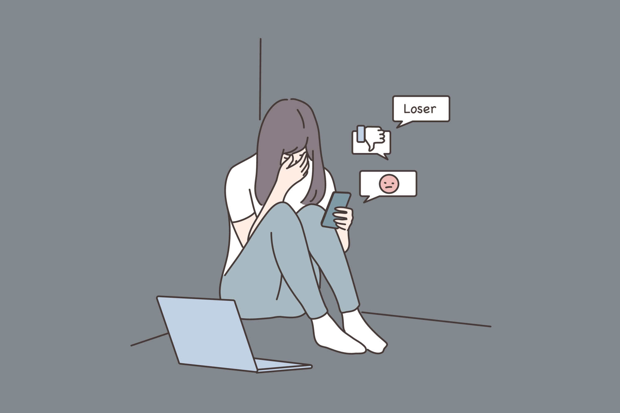 The internet can be a tough place; make sure you’re taking care of yourself! Photo: Shutterstock