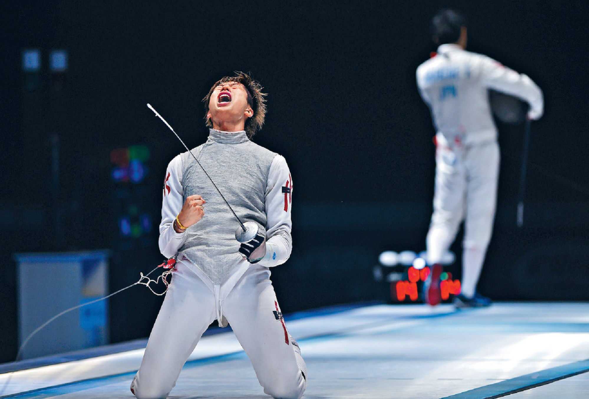 Cheung previously studied at Ying Wa College and later at Lam Tai Fai College, but quit school after Form Four – when he was about 15 years old – to concentrate on fencing full-time. Photo: Handout