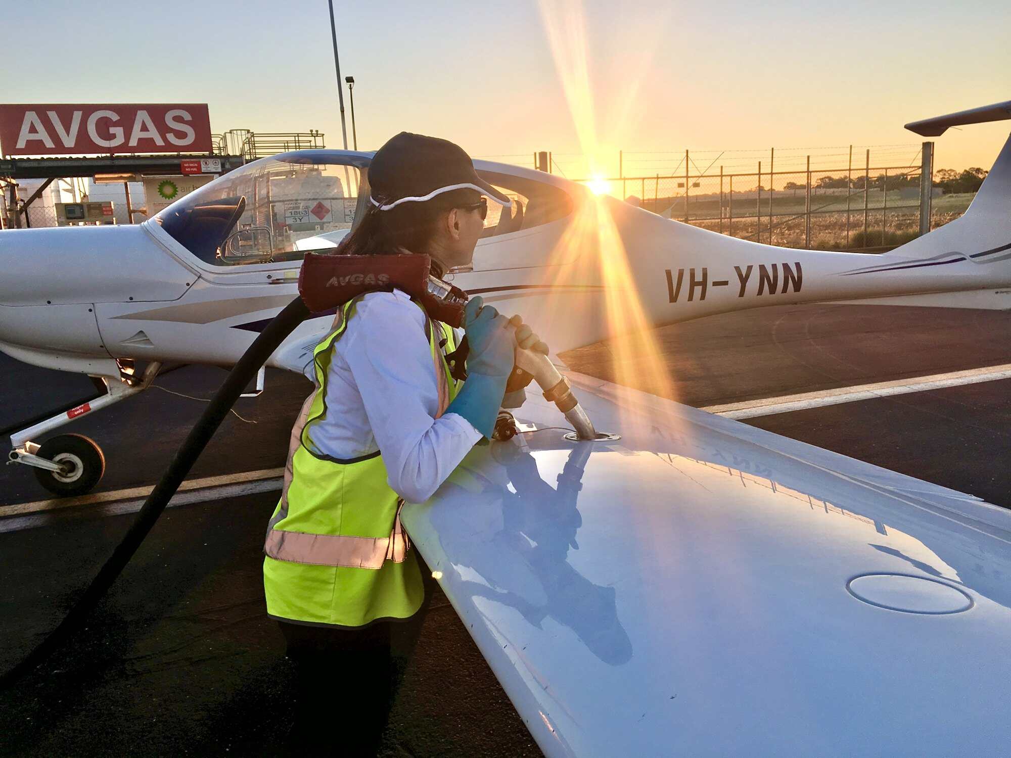 Christina Ho spent 55 weeks in Australia training to become a pilot. Photo: Handout