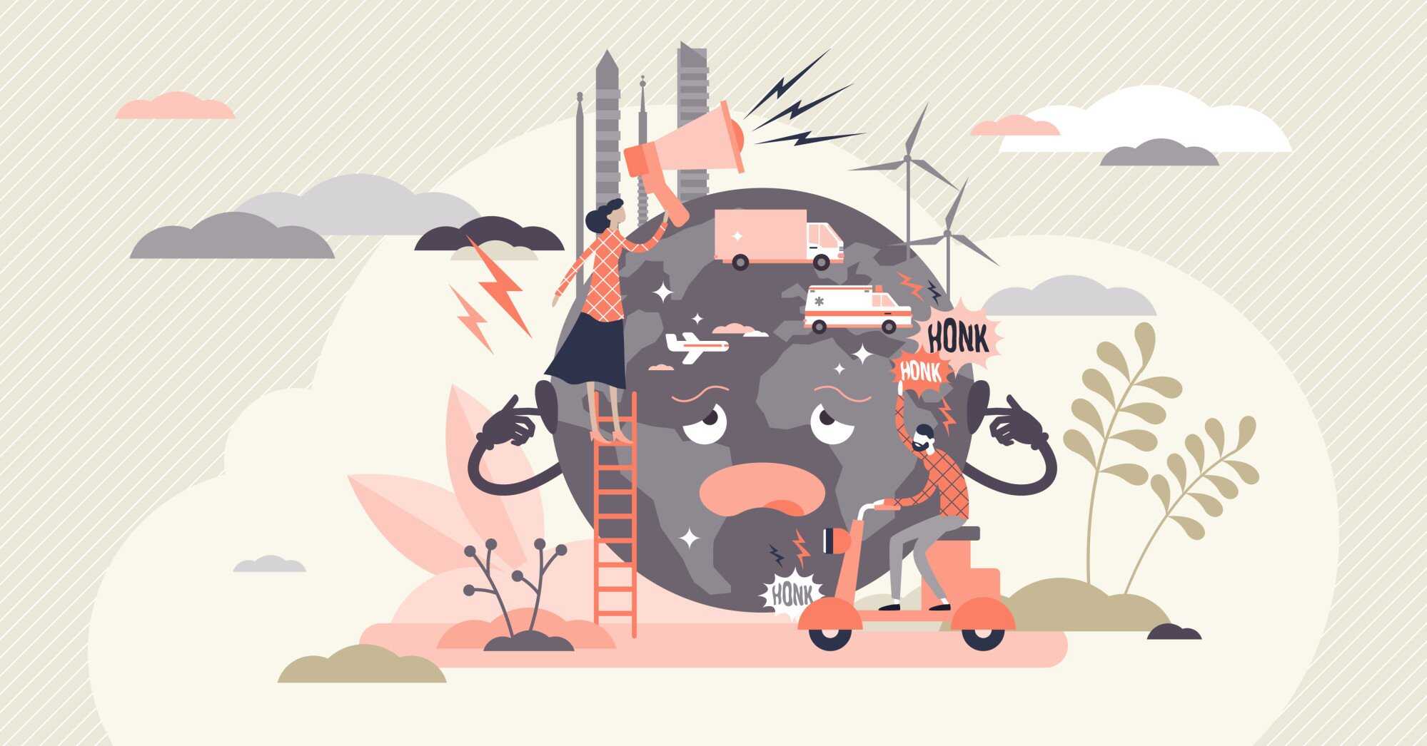 How do you find a quiet space in such a noisy world? Photo: Shutterstock