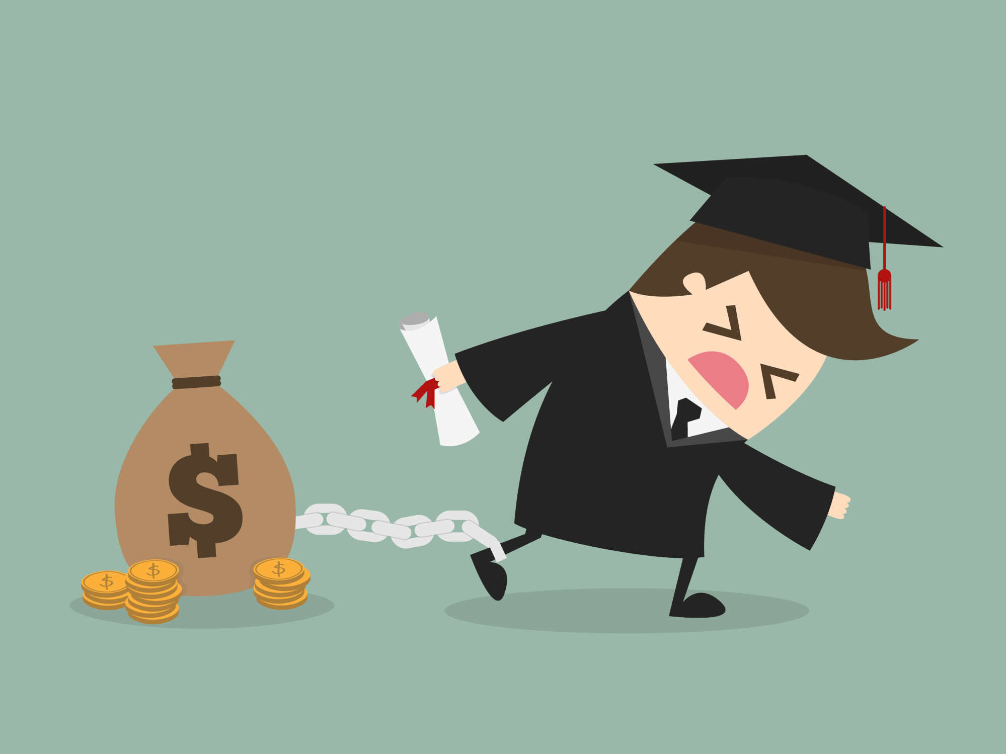 We shouldn’t put down students who don’t want to take on thousands of dollars of debt. Photo: Shutterstock