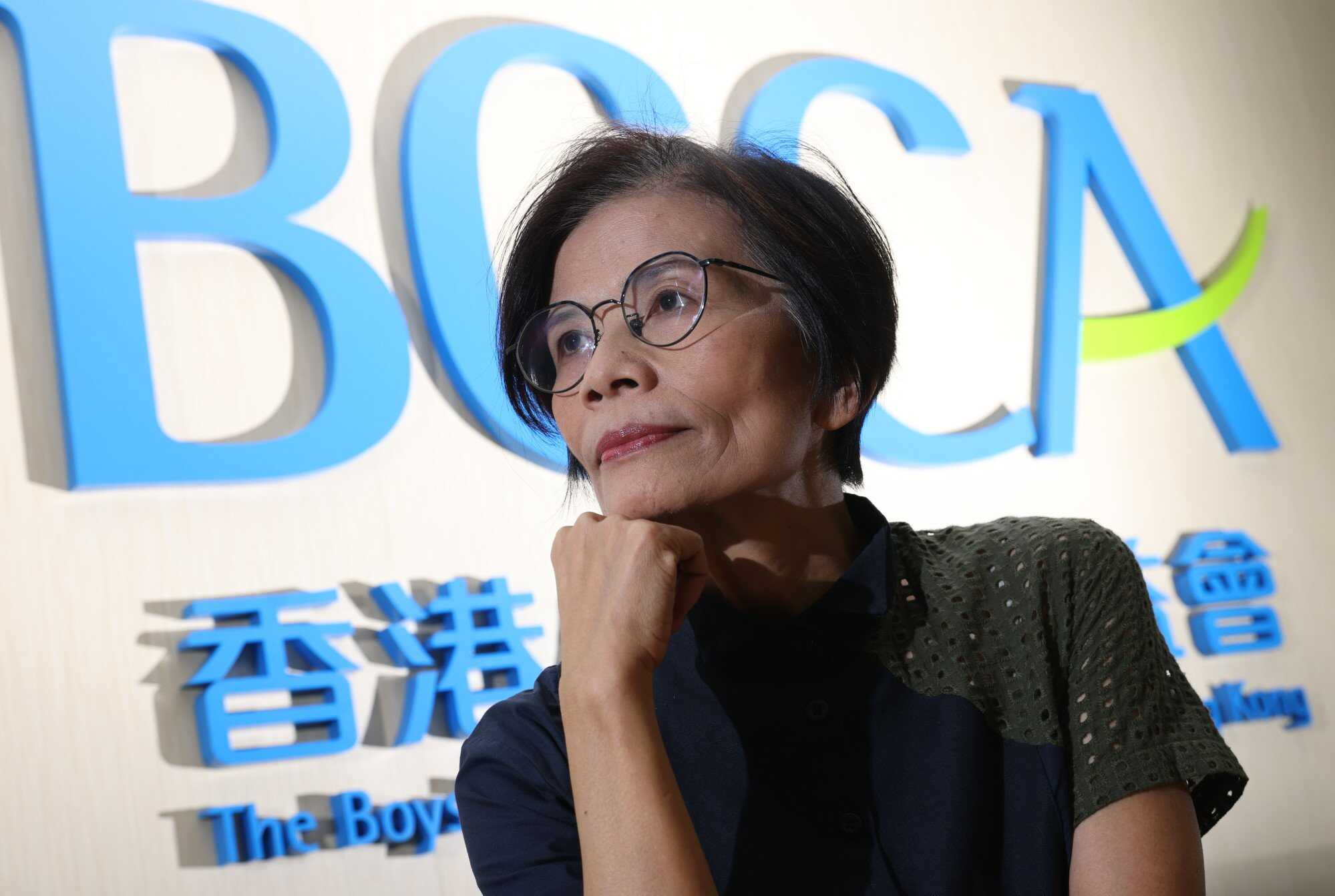 Veteran social worker Lam Yee-mui, a senior consultant with The Boys’ and Girls’ Clubs Association of Hong Kong. Photo: Dickson Lee