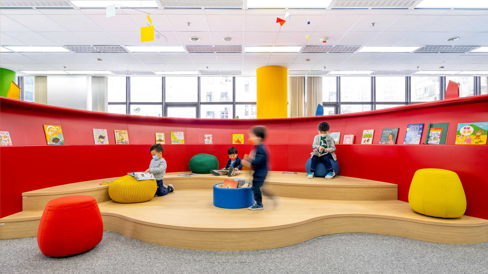 There is plenty of room for reading in any position you find comfortable. Photo: Handout