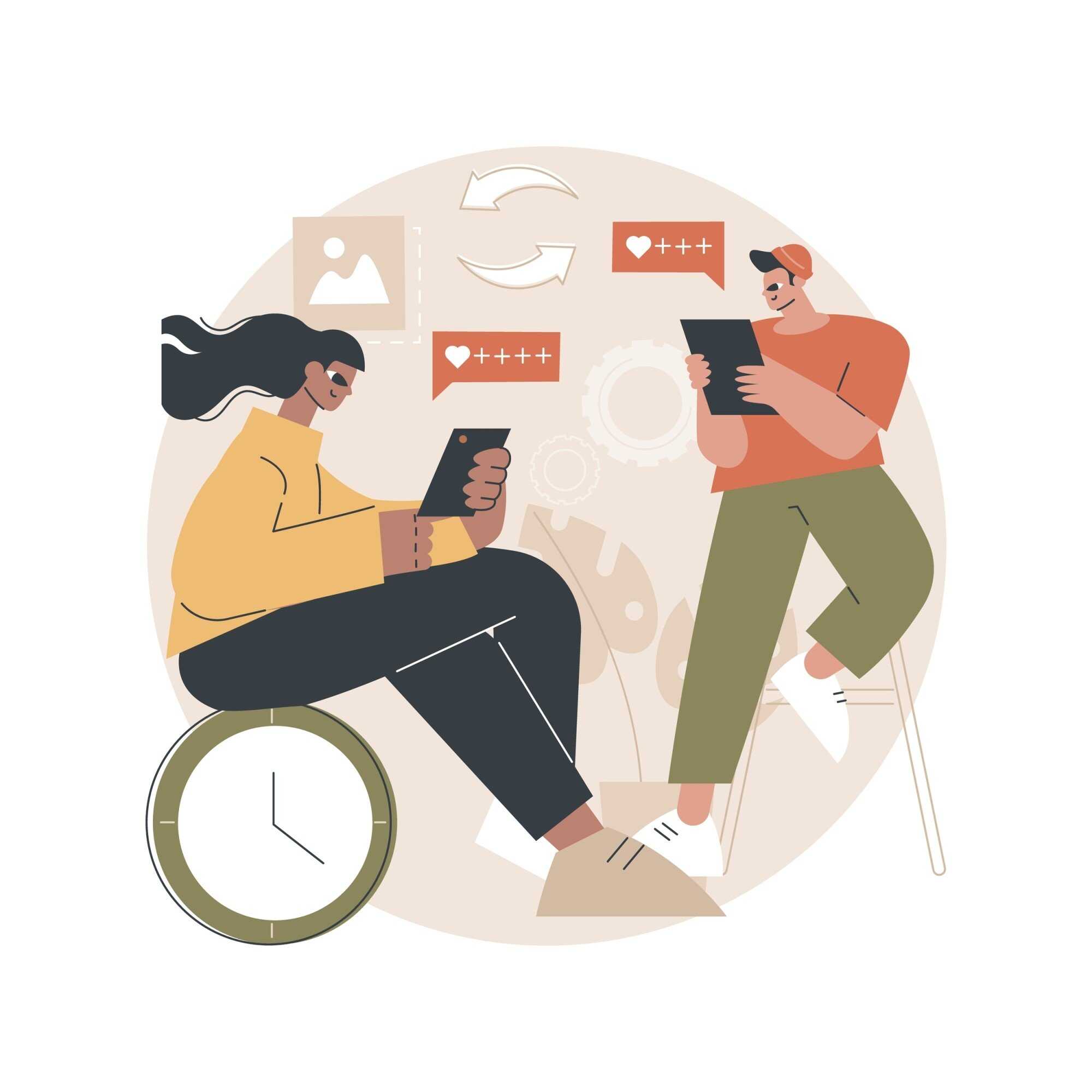 Too many people waste time on social media instead of doing more valuable things. Photo: Shutterstock