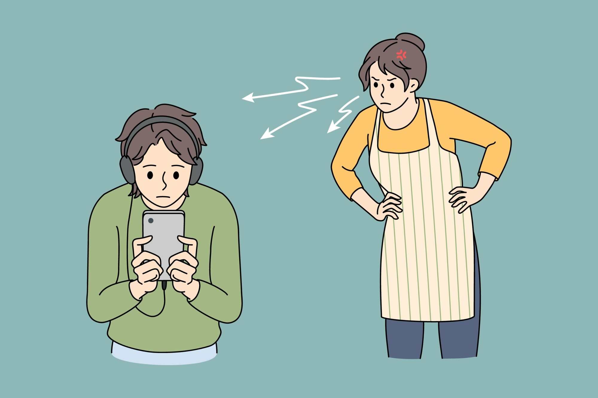 Spending too much time on your phone can alienate you from friends and family. Photo: Shutterstock