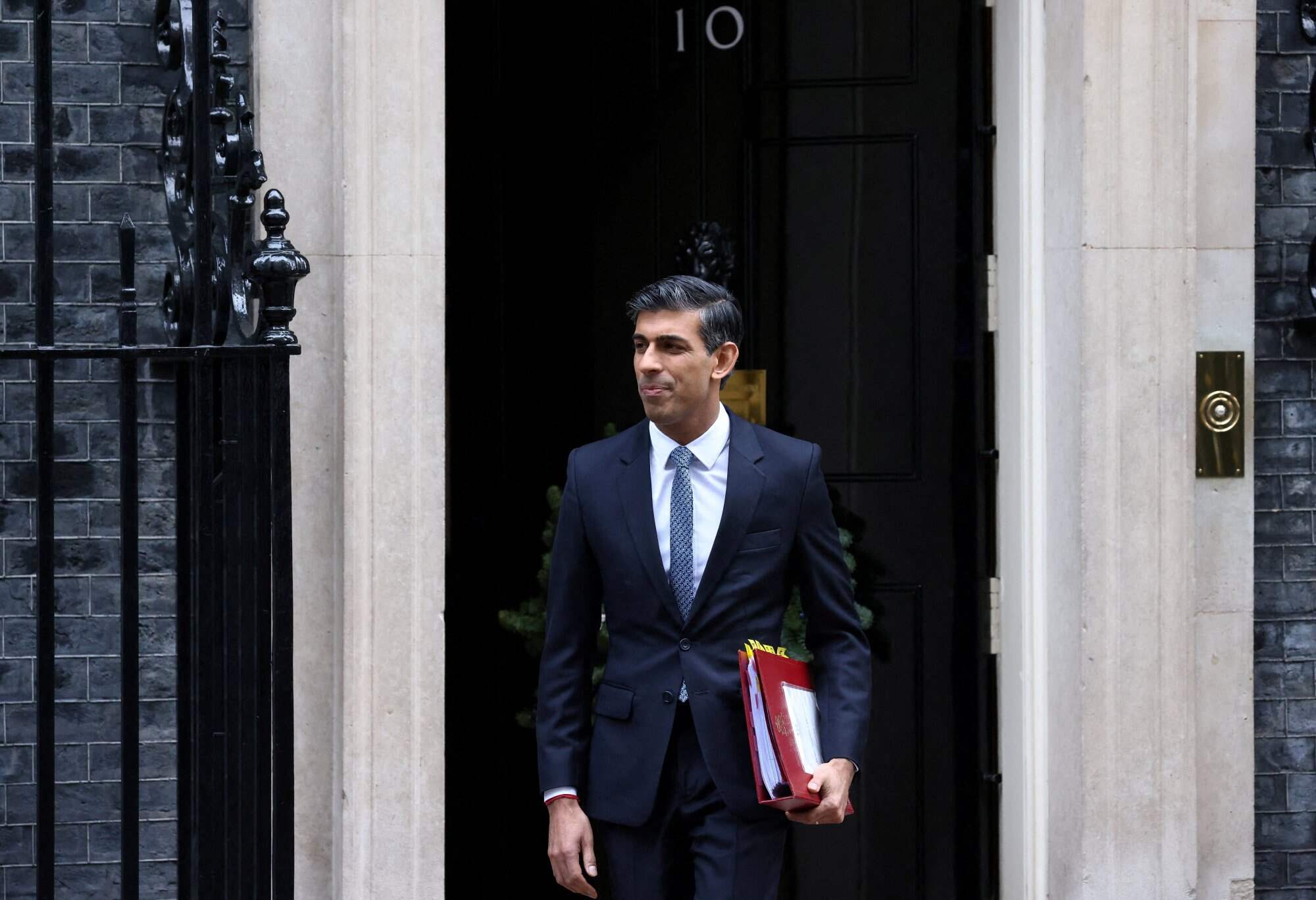 British Prime Minister Rishi Sunak is the first person of colour to hold the office. Photo: Reuters