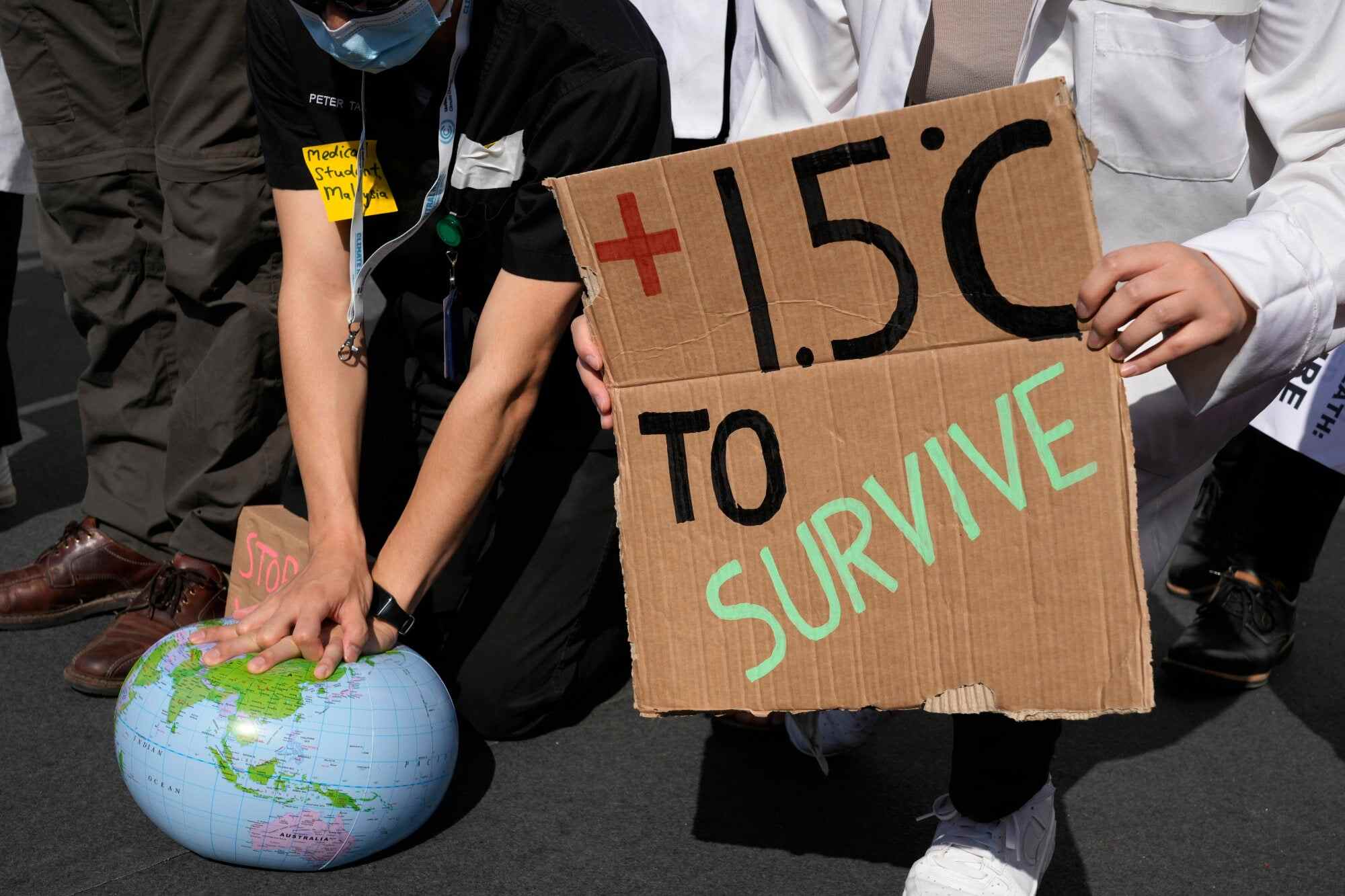 World leaders have agreed to try to limit the planet’s warming to 1.5 degrees Celsius by 2100, in hopes of staving off severe climate disruptions. Photo: AP
