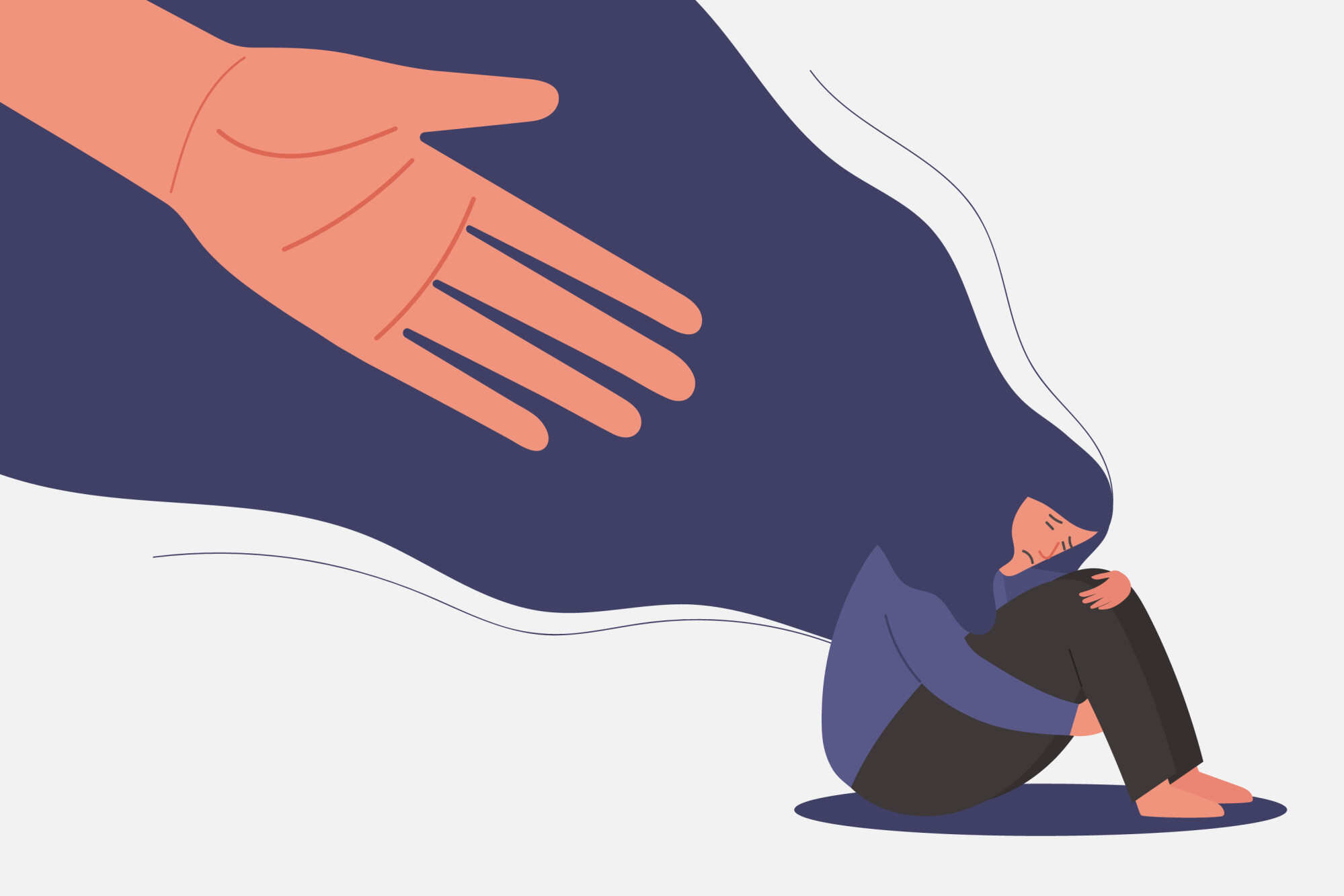 Don’t be afraid to reach out if you need help! Photo: Shutterstock