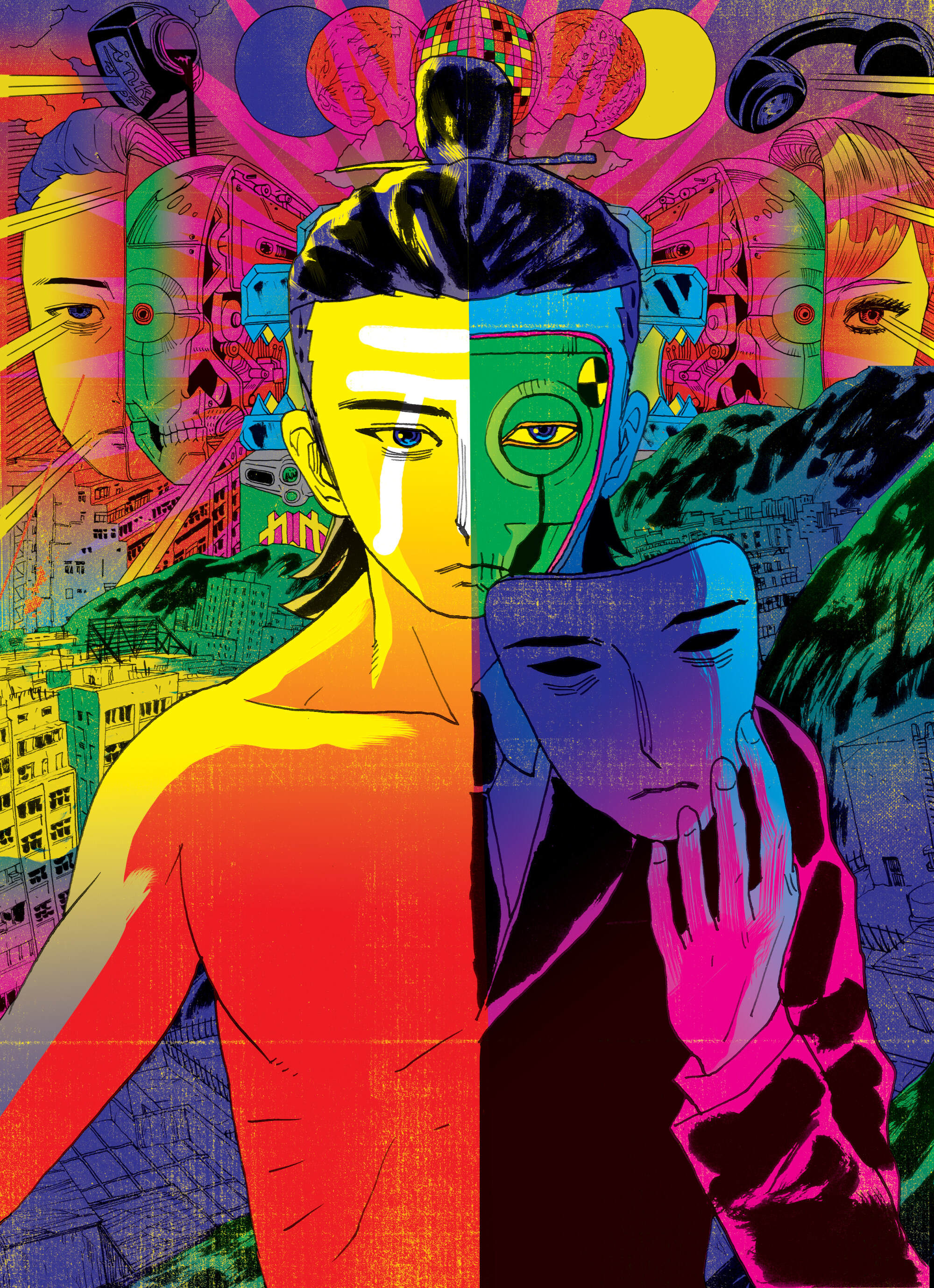 The poster for “Dragon’s Delusion - Departure”, an animated short film Kong created with his company Penguin Lab. Photo: Kongkee and Penguin Lab