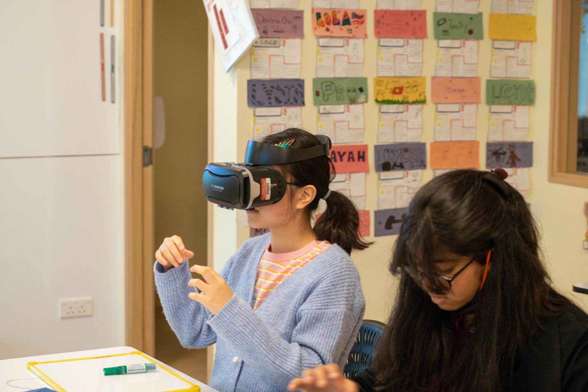 The Neurodiversity Club at CDNIS hosts workshops to educate people about neurodiversity. Photo: Handout
