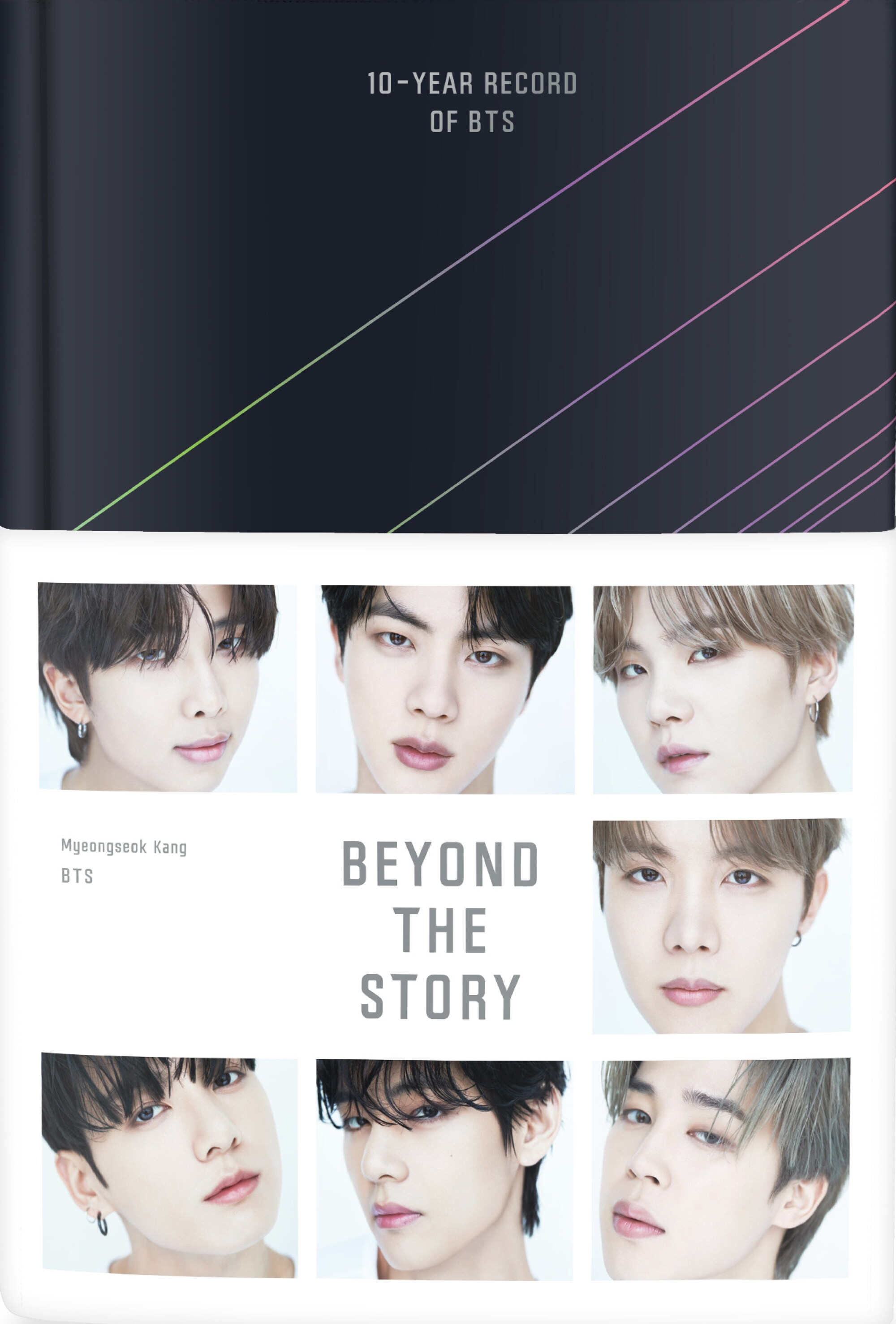The cover of “Beyond the Story: 10-Year Record of BTS”. Photo: Flatiron Books via AP