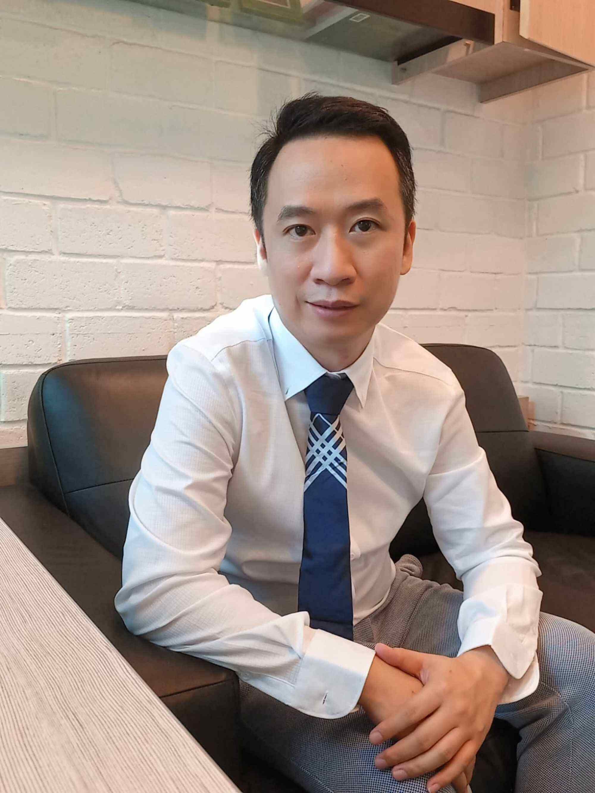 James Yu is a clinical psychologist in Hong Kong. Photo: Handout