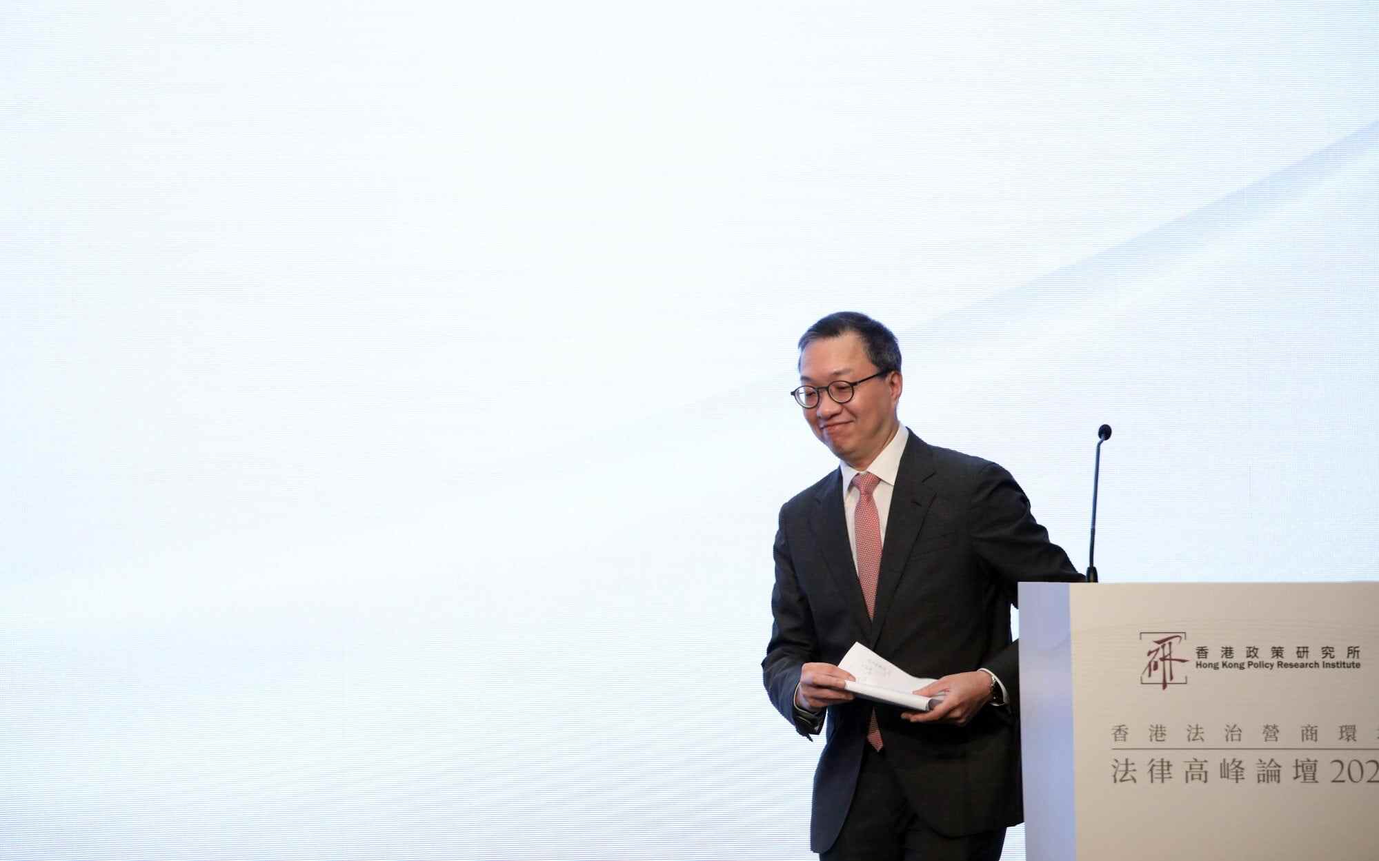 Paul Lam is Hong Kong’s secretary for justice. Photo: Yik Yeung-man