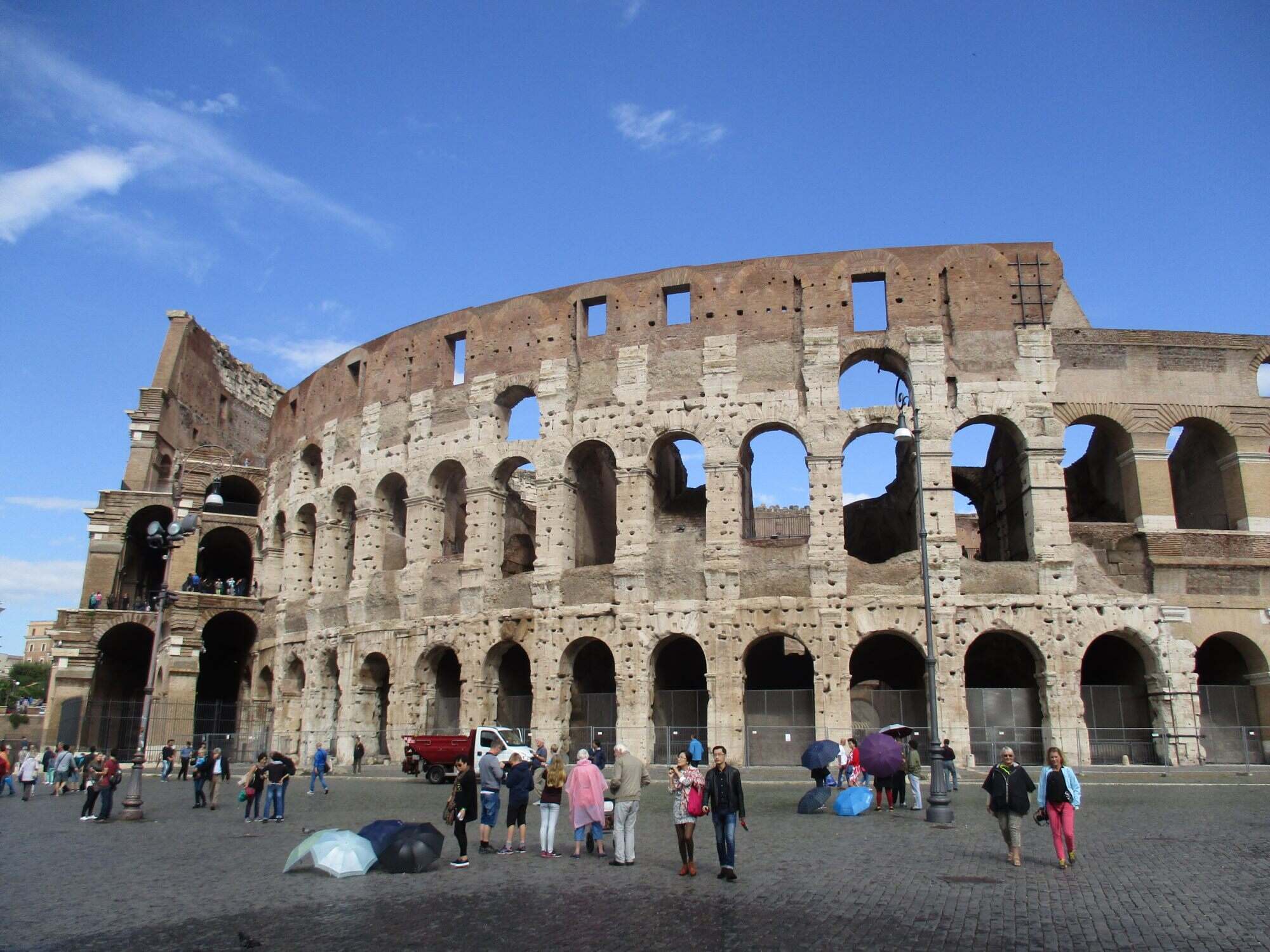 The Colosseum in Rome is almost 2,000 years old. Photo: dpa