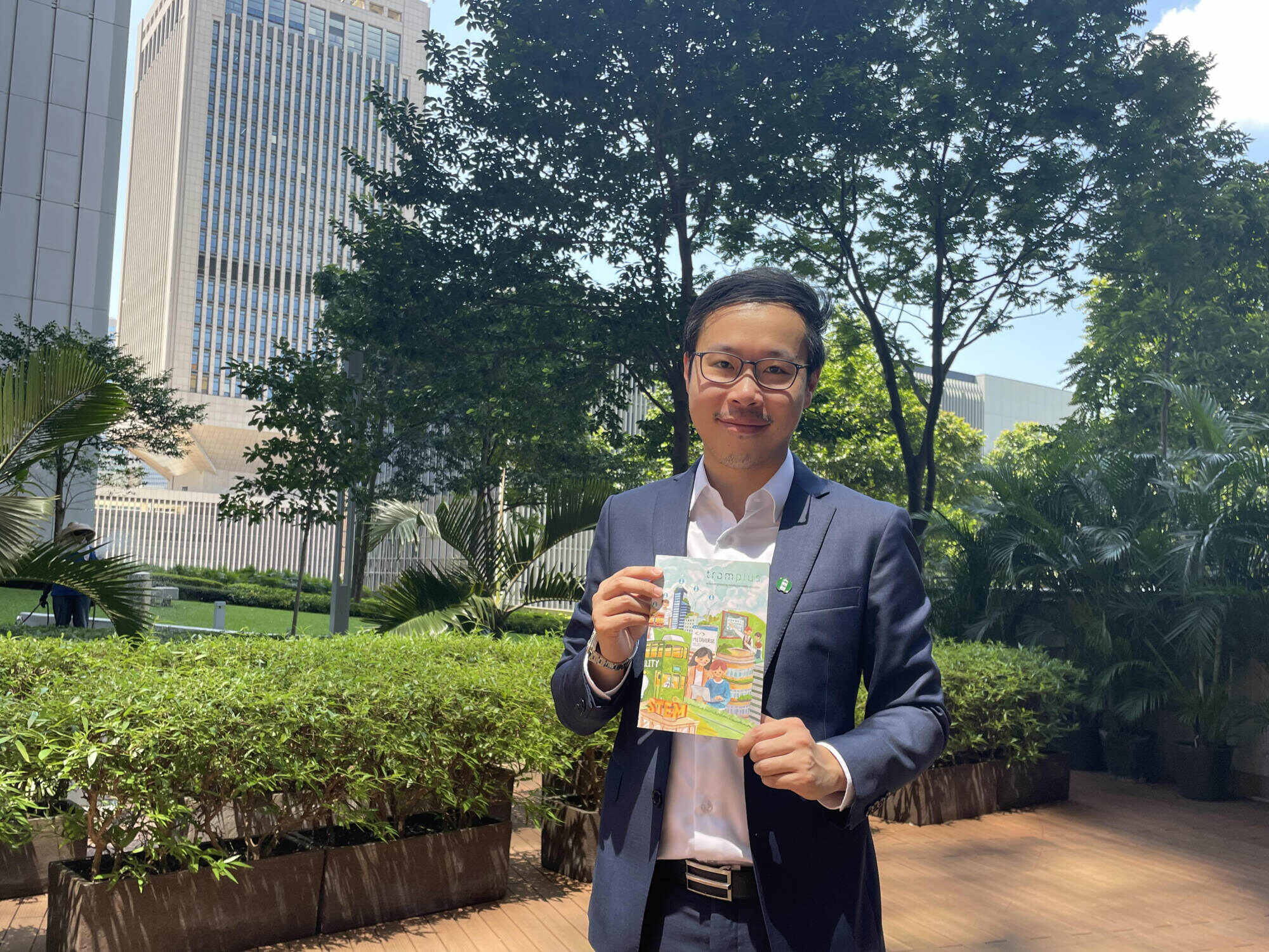 Nixon Cheung is the general manager of Tramplus. Photo: Chloe Huang