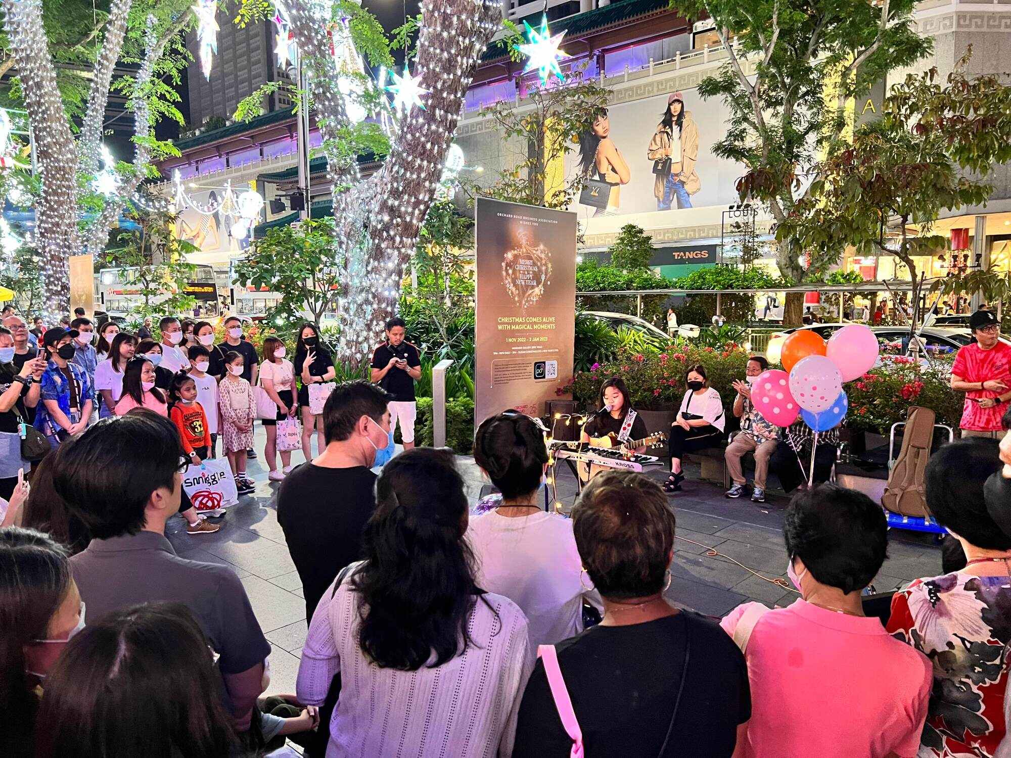 Lyla Ng enjoys singing modern music as well as tunes from older generations. Photo: Handout