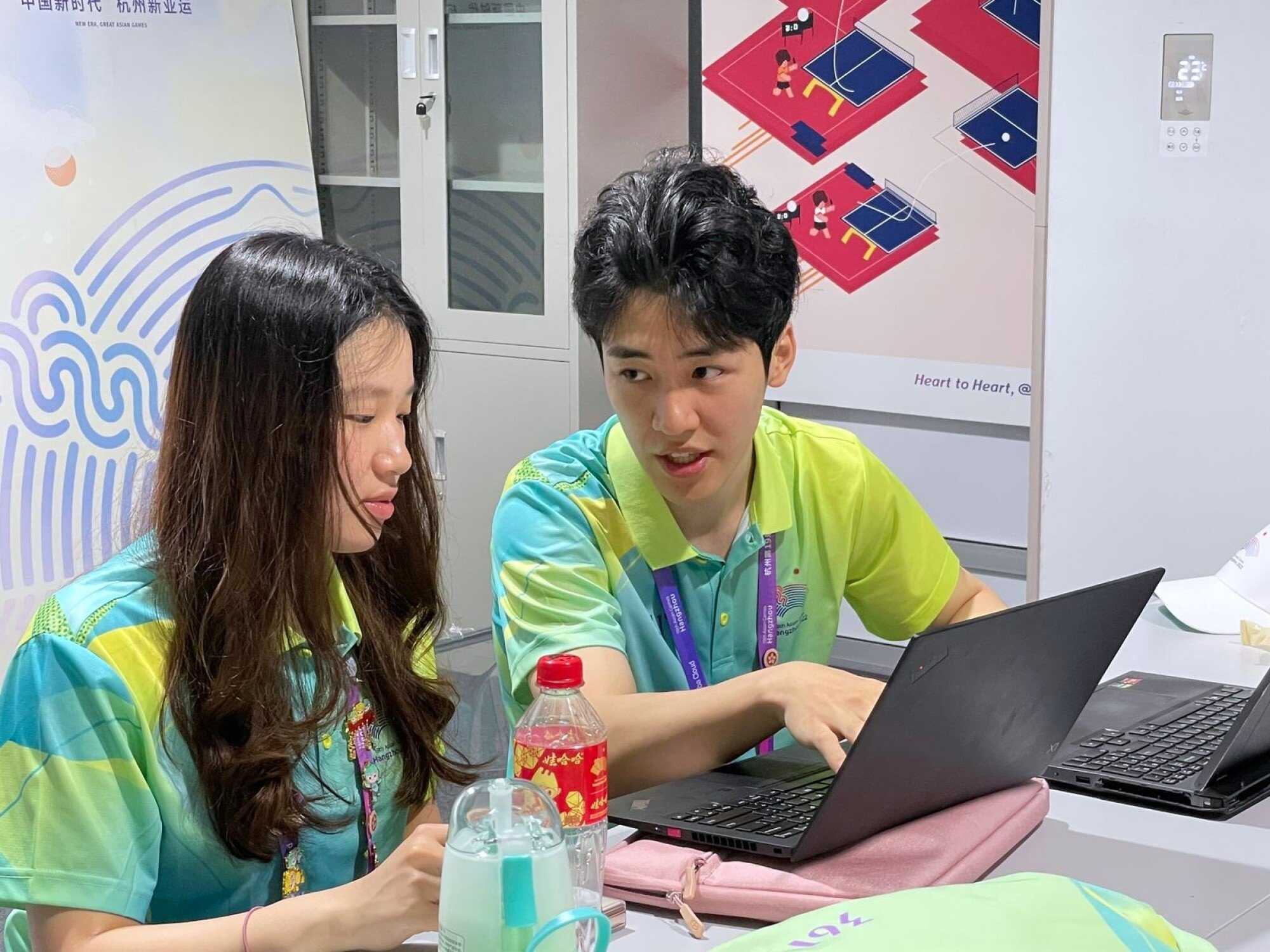 The 27 volunteers come from the Hong Kong University of Science and Technology, and Hong Kong University. Photo: Handout