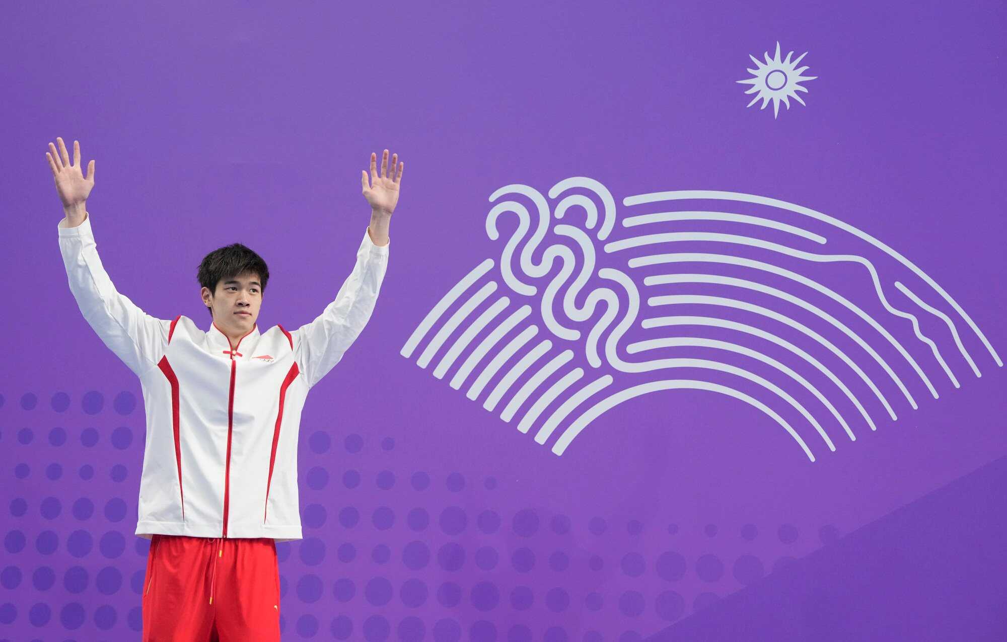 China’s Pan Zhanle is the first Asian to break the 47-second mark in the men’s 100-metre freestyle swimming category. Photo: Xinhua