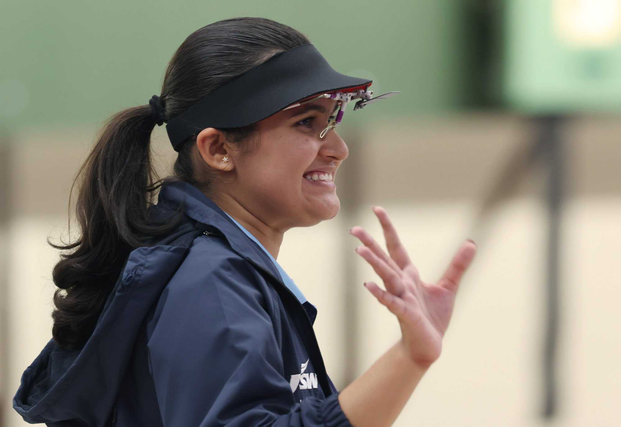 India’s Palak Gulia bagged two medals in shooting competitions at the Asian Games. Photo: Xinhua