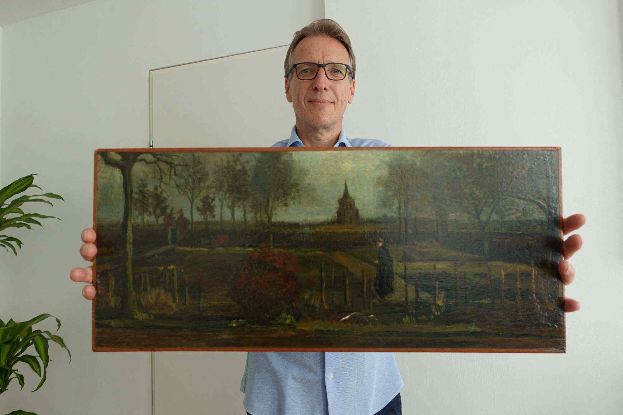 Art sleuth Arthur Brand made headlines last month when he recovered a stolen Van Gogh stuffed in an Ikea bag Photo: AFP
