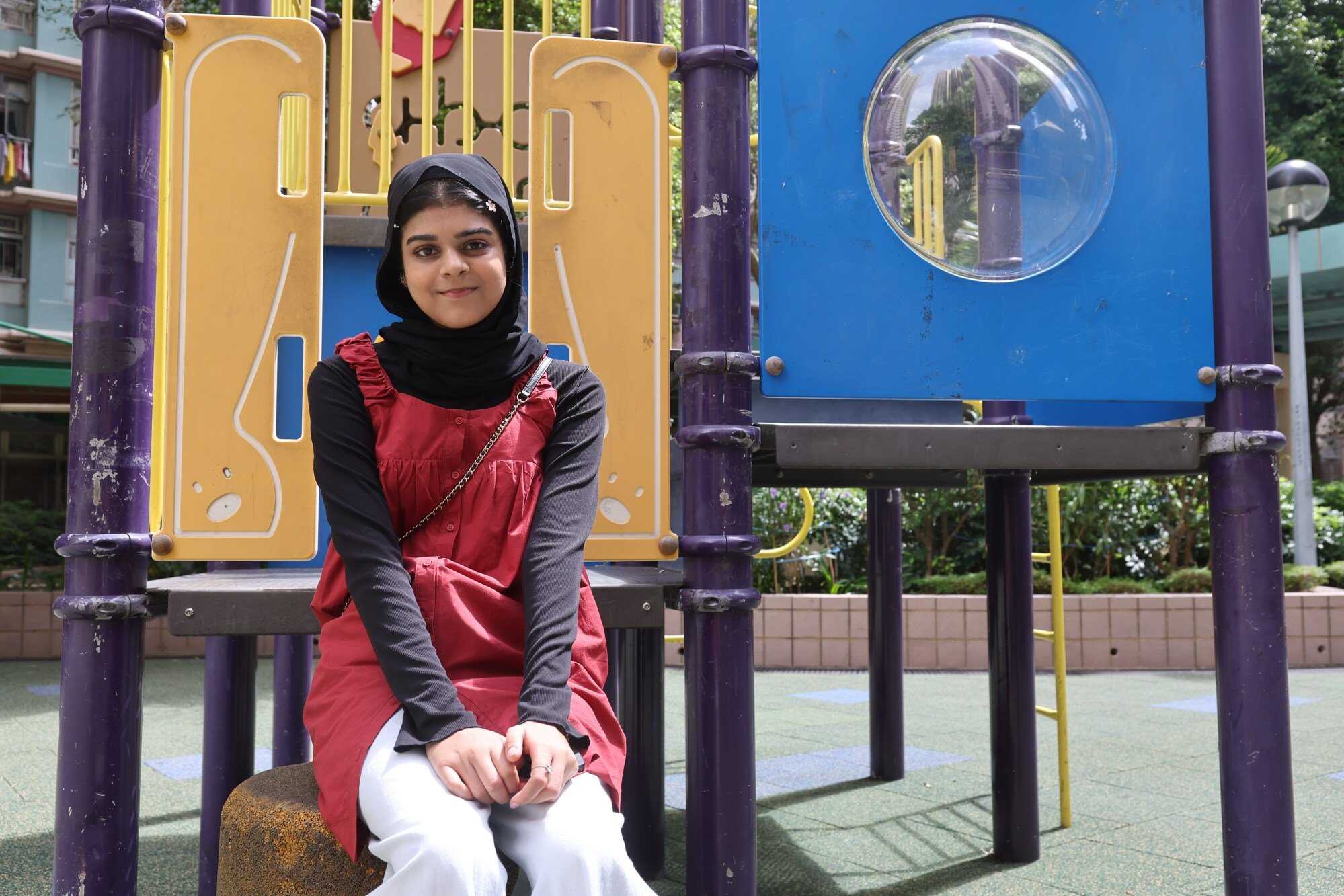 Areeba Javed leads community tours through Tuen Mun, where she grew up. Photo: Handout