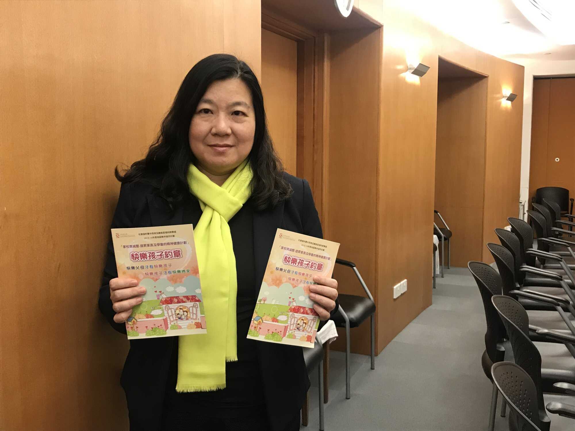 Dr Phyllis Chan Kwok-ling, professor at the University of Hong Kong’s department of psychiatry, says the 2019 social unrest in the city and Covid-19 may have exacerbated some mental health cases. Photo: Elizabeth Cheung