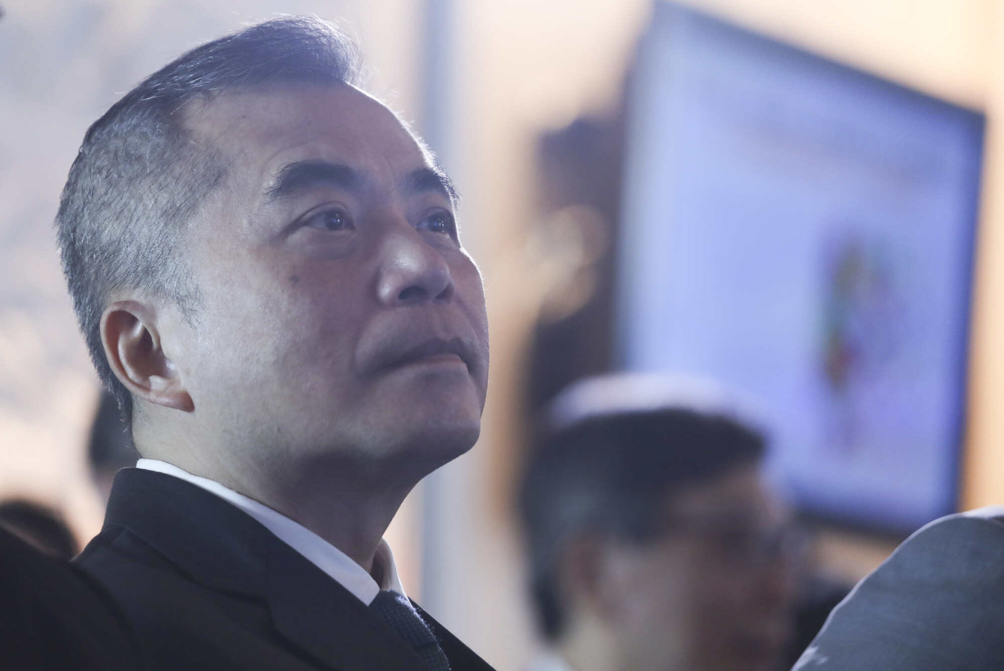 Chairperson of the Advisory Committee on Mental Health Wong Yan-lung at an event on mental health issues. Photo: Xiaomei Chen