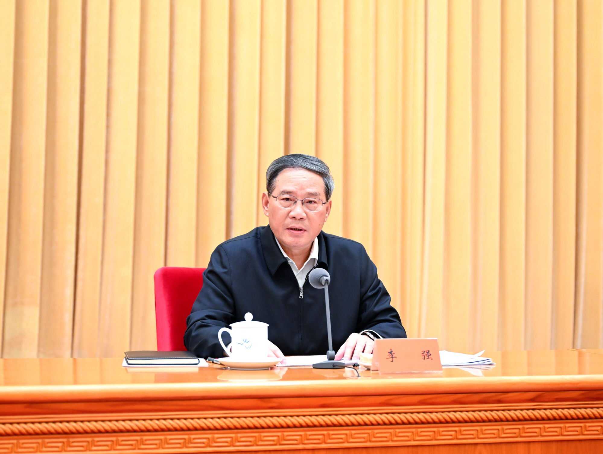 Chinese Premier Li Qiang has issued an order to pass the Regulation on the Internet Protection of Minors. Photo: Xinhua