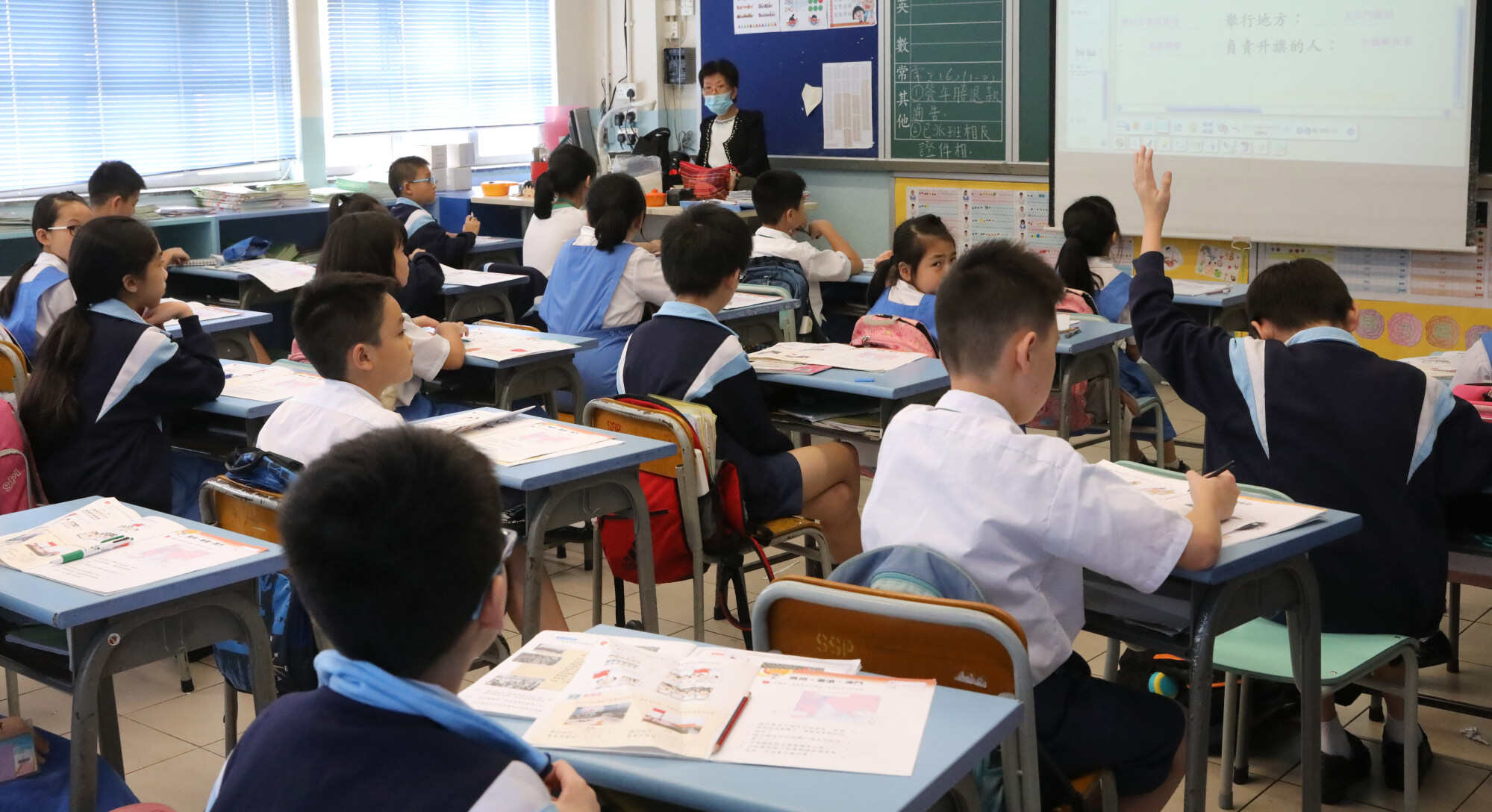 The Education Bureau says the drop in performance of Hong Kong’s students matched with the results of other large-scale international assessments. Photo: K. Y. Cheng