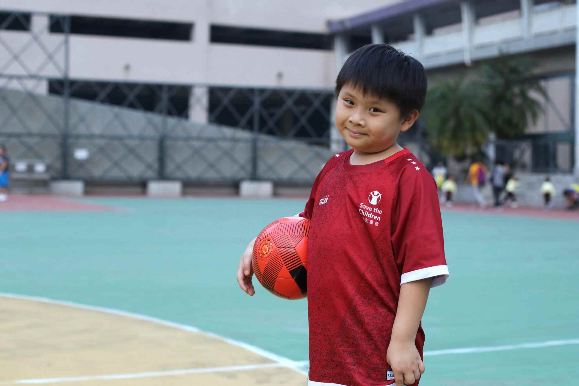 Bellamy’s mum said he seems happier after playing football. Photo: Xiaomei Chen