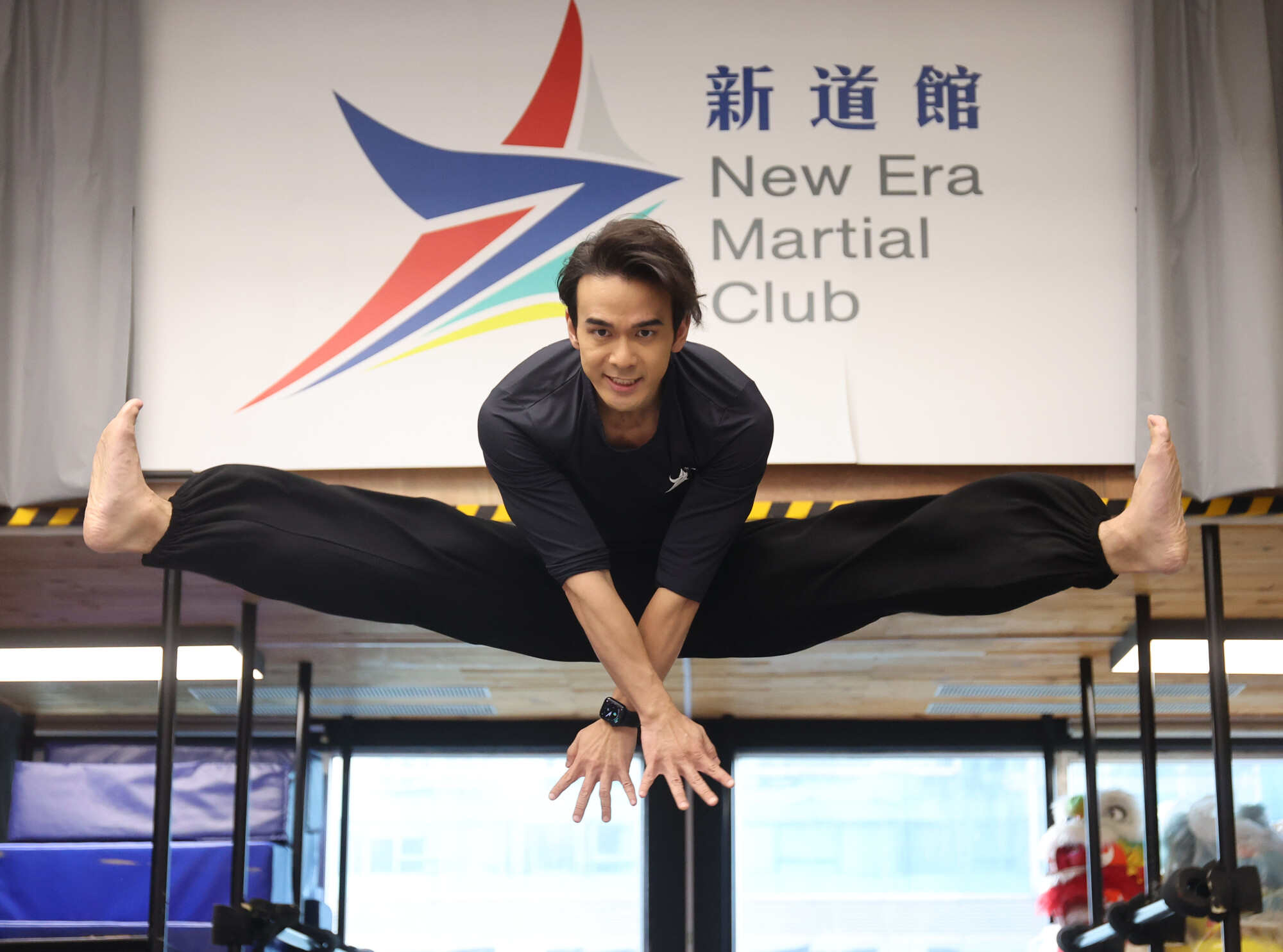 Andrew Clifford Pong is the founder of New Era Martial Club in Quarry Bay. Photo: Edmond So