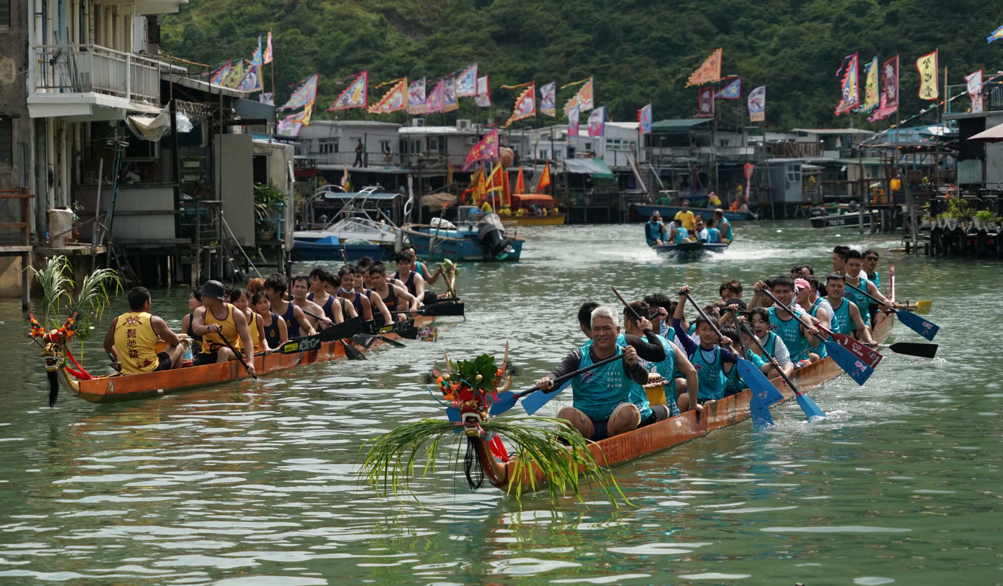 The Tai O Dragon Boat Parade is on the National List of Intangible Cultural Heritage. Photo: Felix Wong