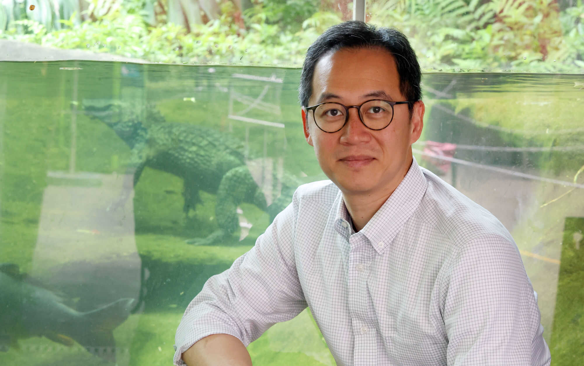 Paulo Pong, Ocean Park chairman, hopes to empower students to become conservation advocates. Photo: Edmond So