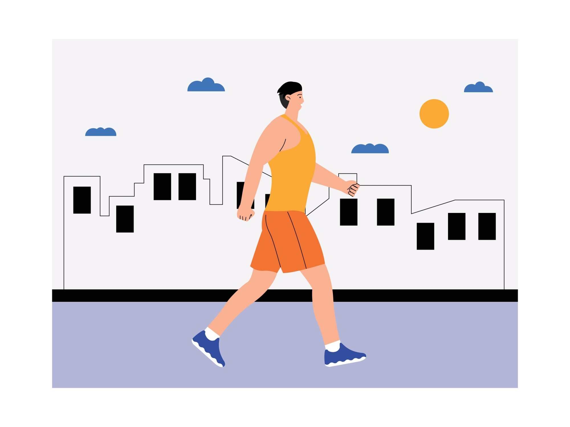 Taking a walk has many benefits, including for your mental health. Photo: Shutterstock