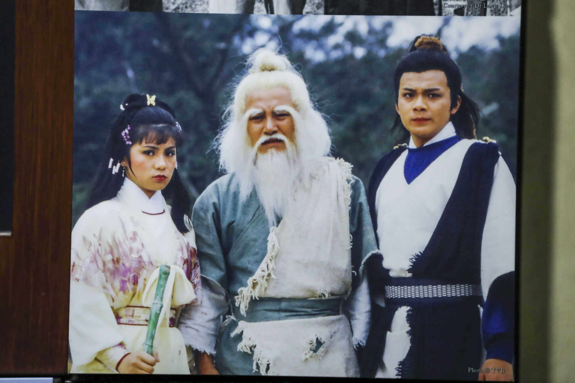 The main cast of the TV series “The Legend of the Condor Heroes,” based off Cha’s novels. Photo: Nora Tam