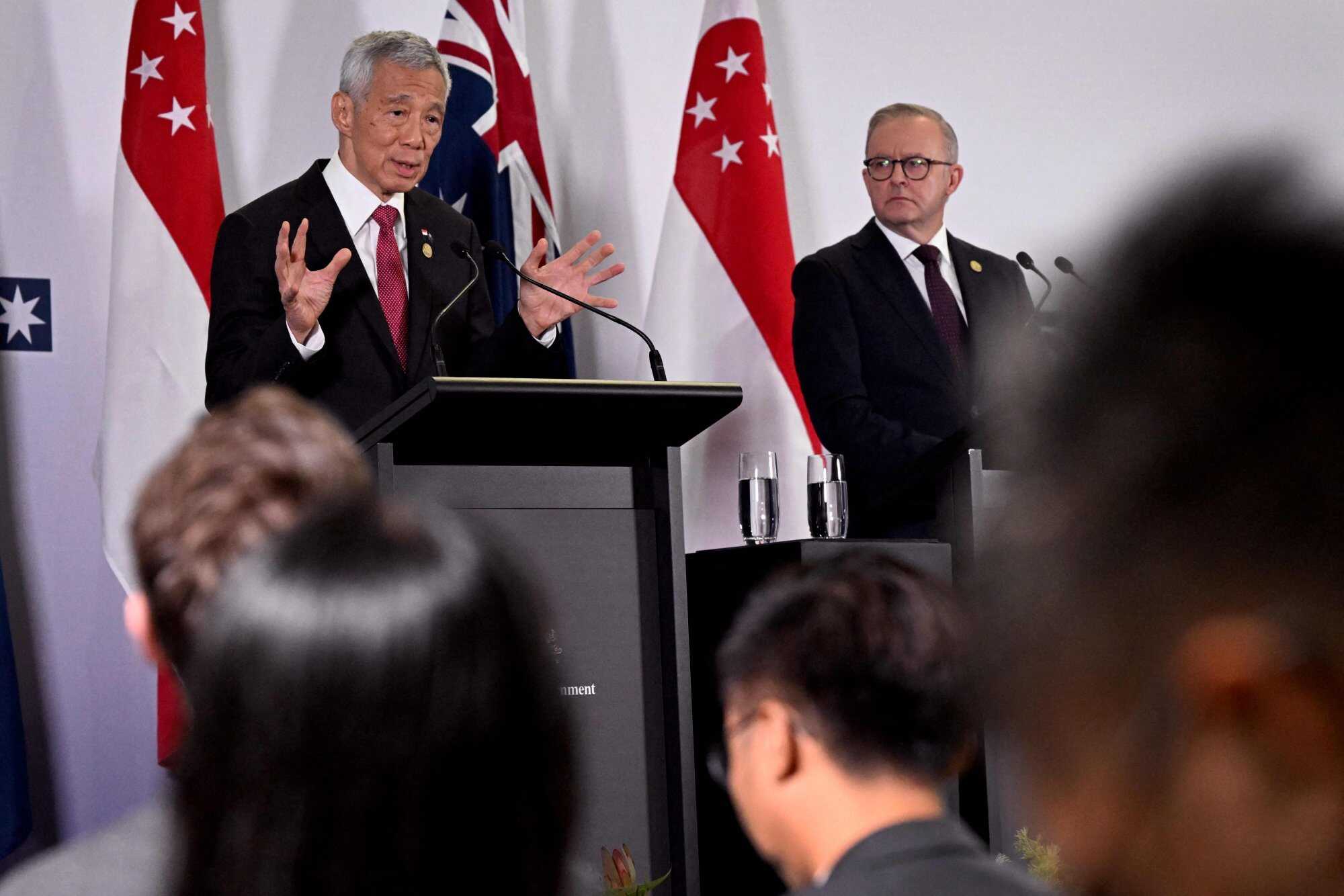 Singapore’s Prime Minister Lee Hsien Loong said Swift was provided with “certain incentives” from a government fund not to perform anywhere else in Southeast Asia. Photo: AFP