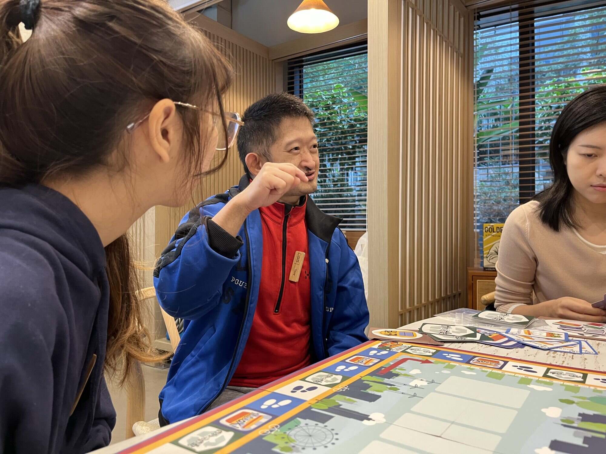 Tony Lo, who has mild intellectual disabilities, created the font design for Kindnival’s environmental board game. Photo: Handout
