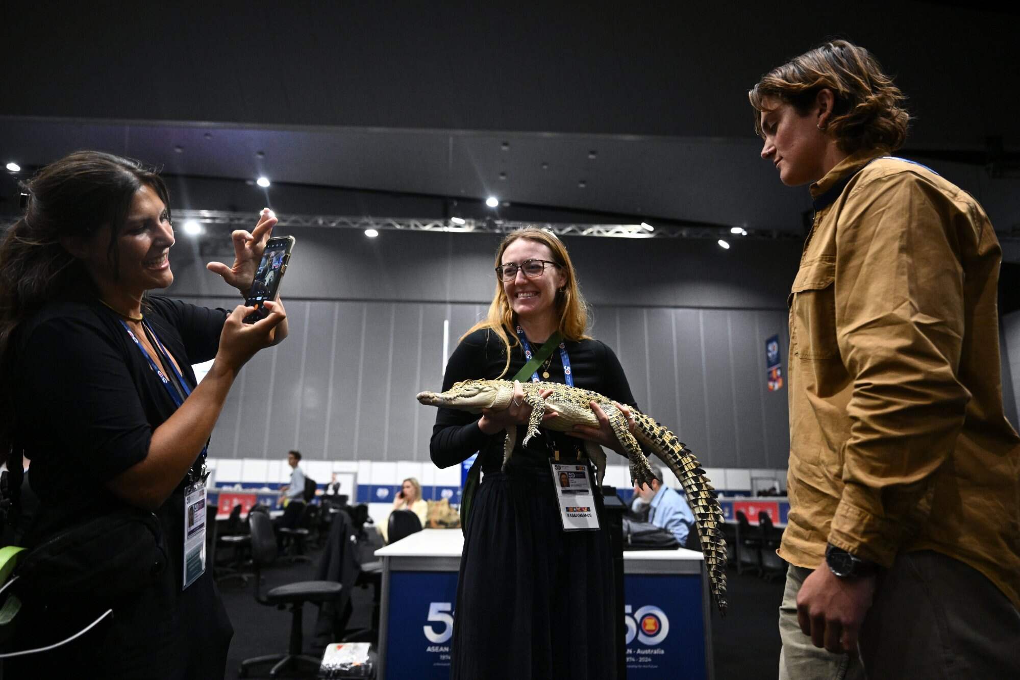 Before government protection measures were introduced in the 1970s, an estimated 98 per cent of the wild saltwater crocodile population had disappeared in the Northern Territory in Australia. Photo: EPA-EFE