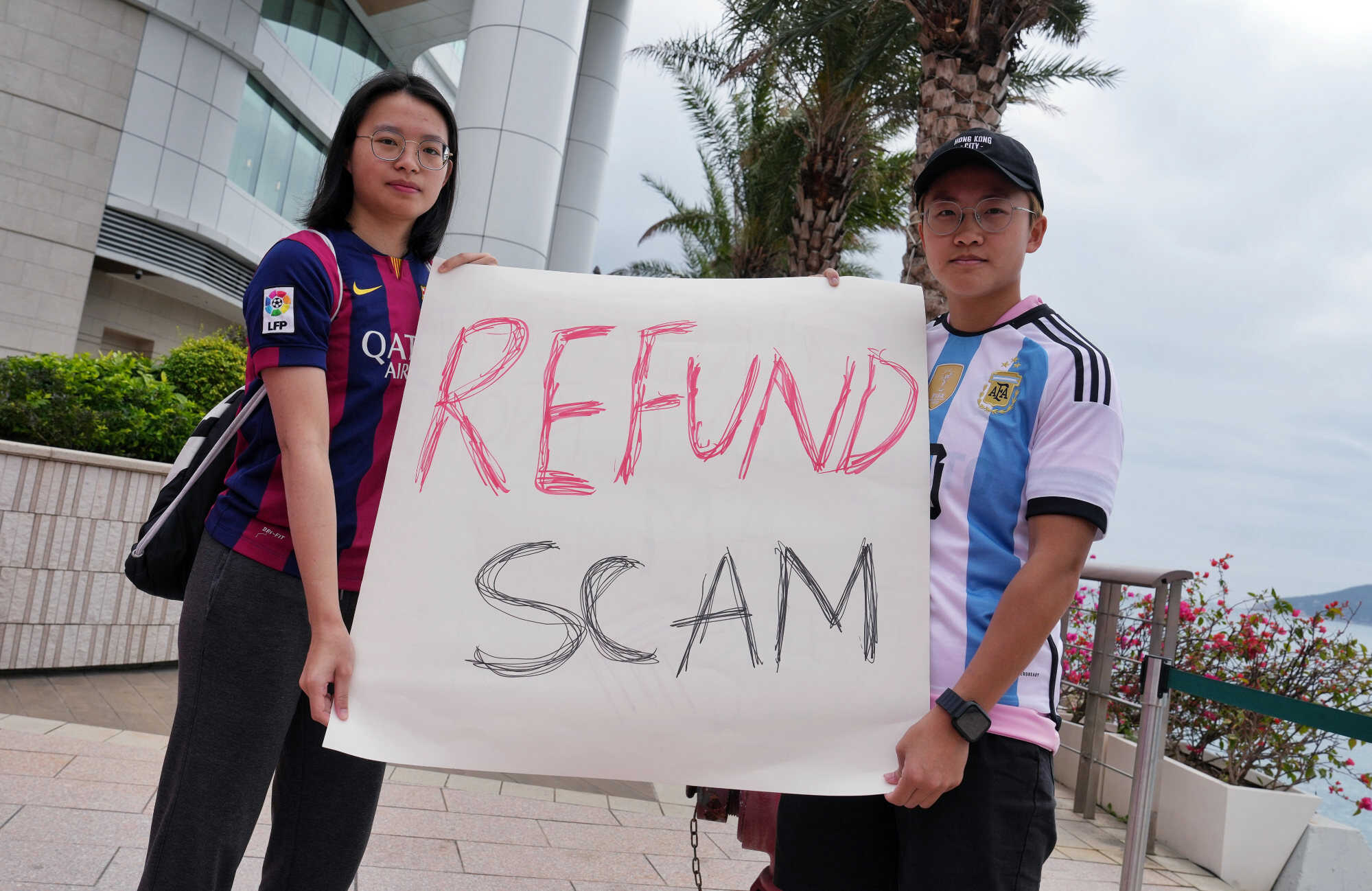The absence of their star player Lionel Messi in Inter Miami’s friendly match with Hong Kong XI caused deep resentment in the city. Photo: Elson Li
