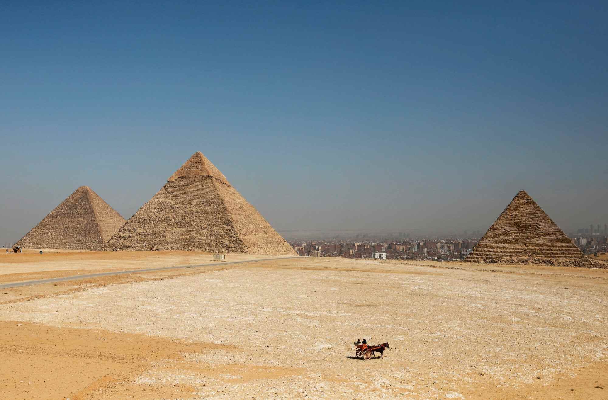 The Great Pyramid of Giza is the largest Egyptian pyramid and served as the tomb of the pharaoh Khufu. Photo: Reuters