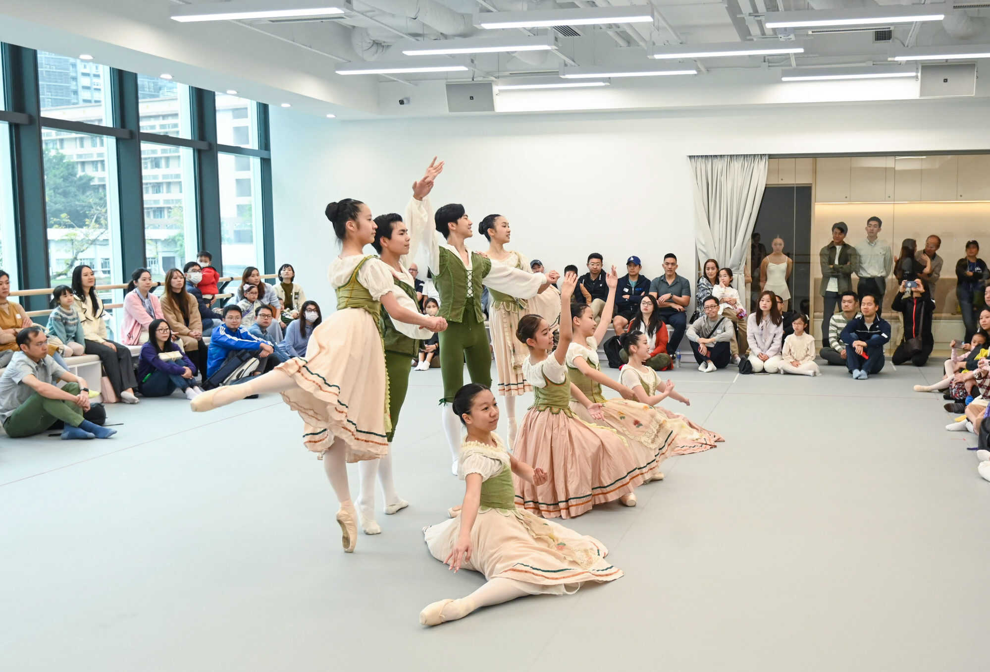 Dancers in the Level Seven class need to devote a lot of time and effort to their craft. Photo: Handout