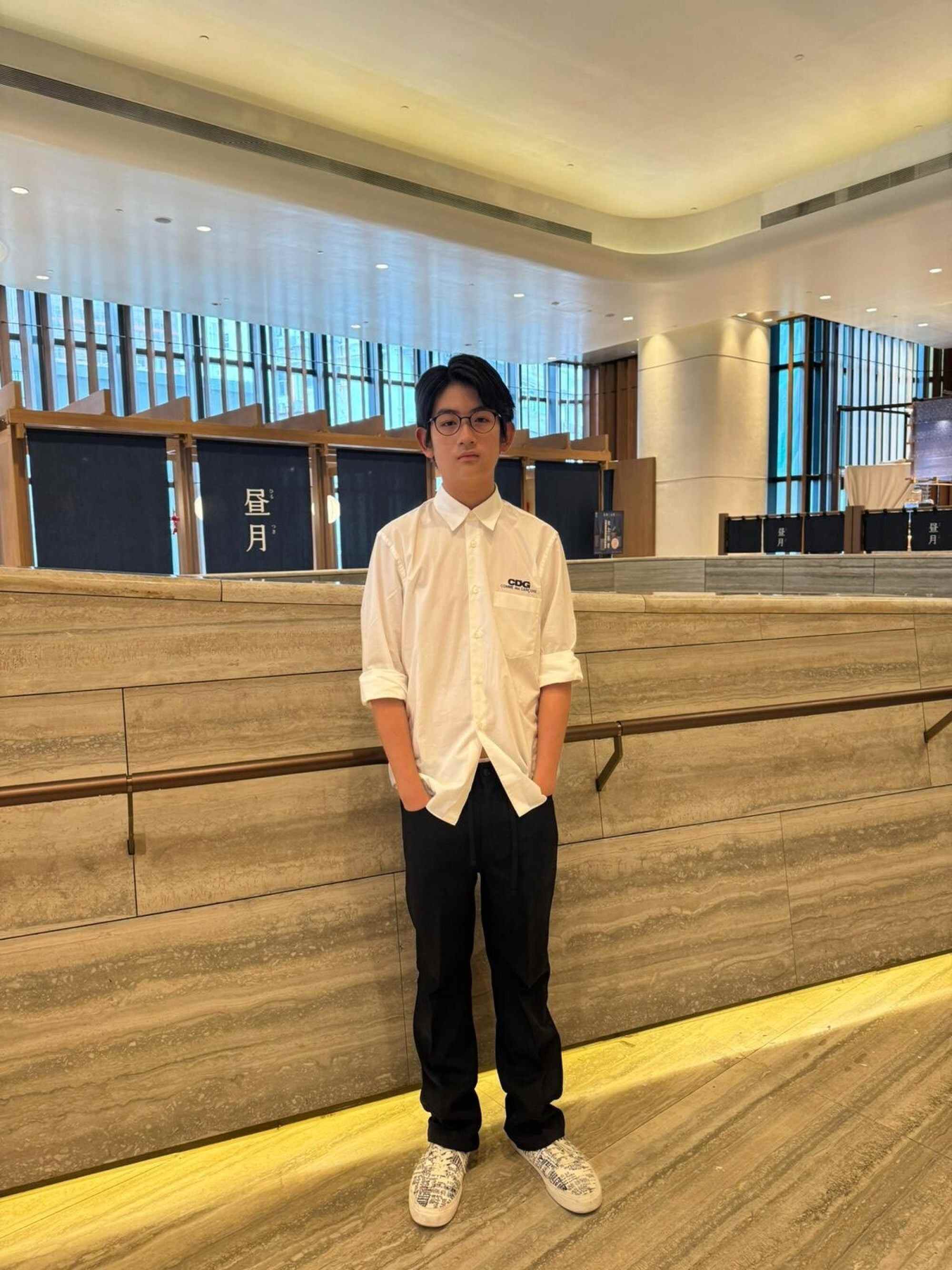 Kaden Yip is a student at Sha Tin College. Photo: Handout
