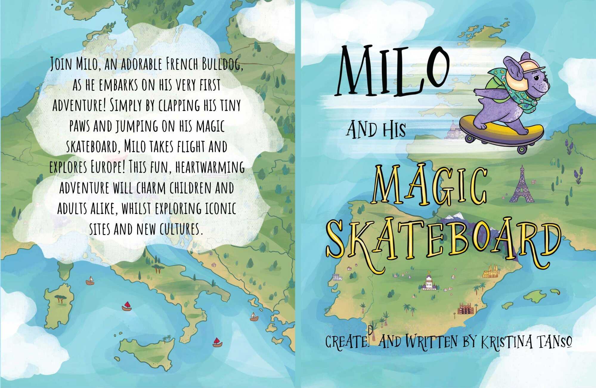 The book began as a way to document the author’s travels with her dog. Photo: Handout